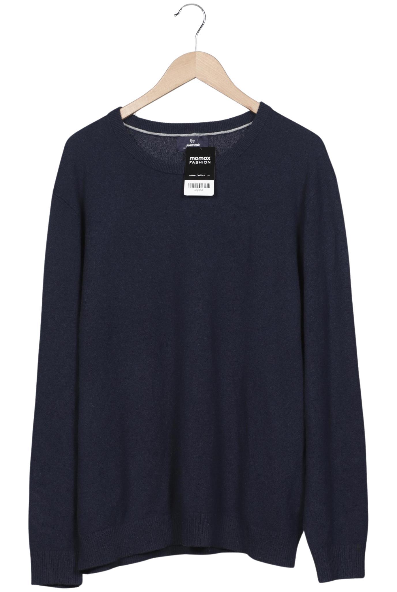 

Lands End Herren Pullover, marineblau, Gr. 56