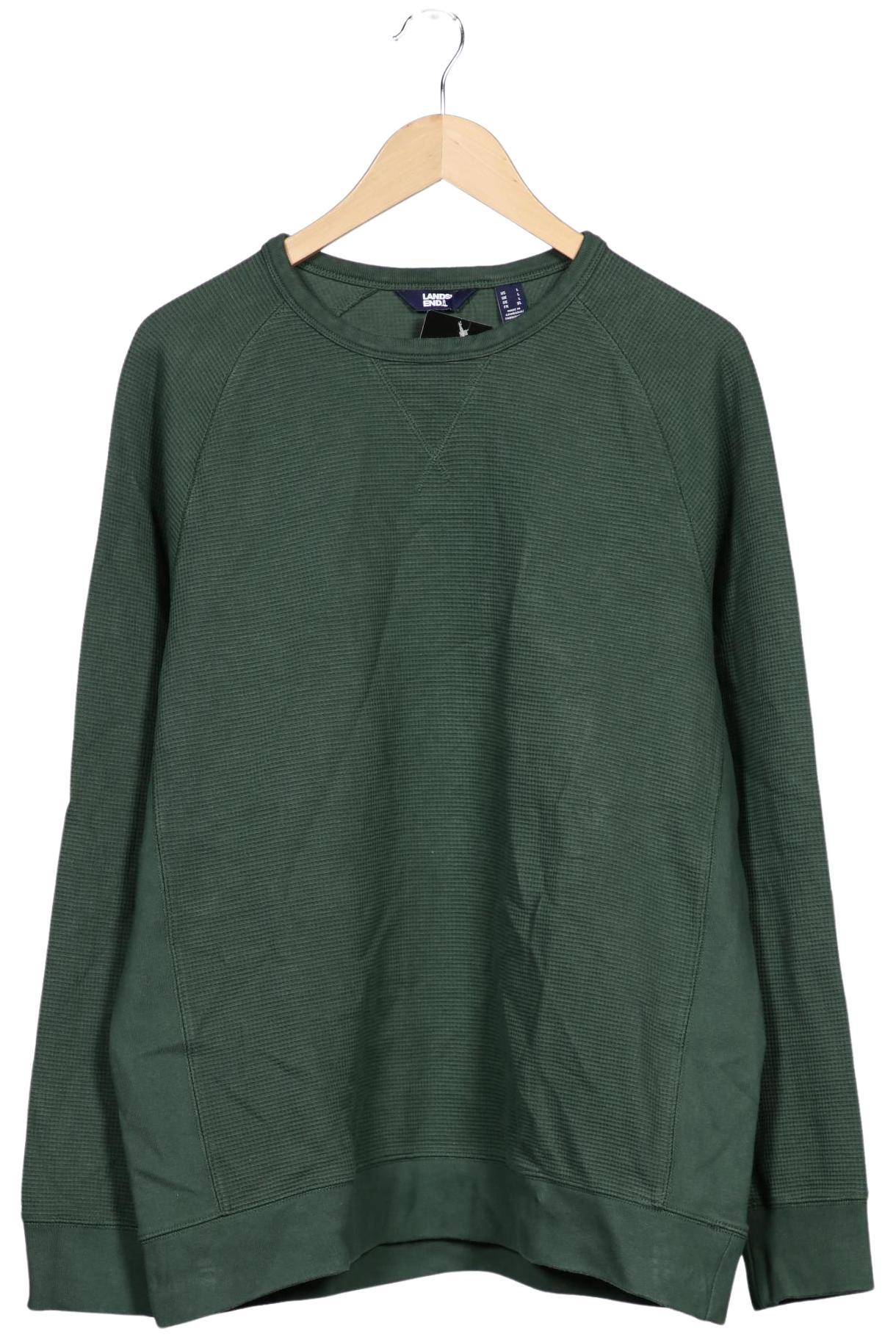 Thumbnail - Lands End Herren Sweatshirt, grün, Gr. 52