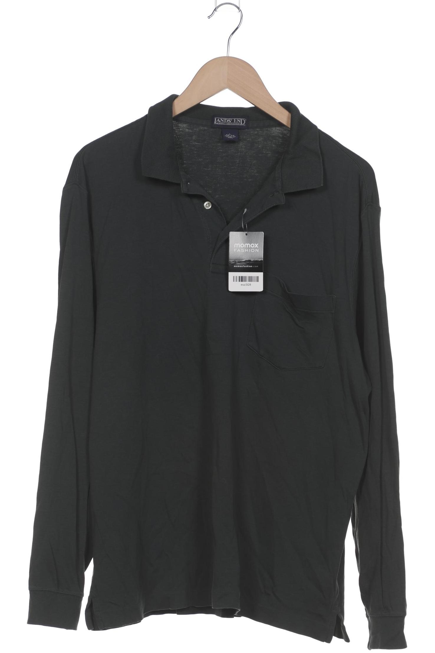 

Lands End Herren Poloshirt, grün, Gr. 52