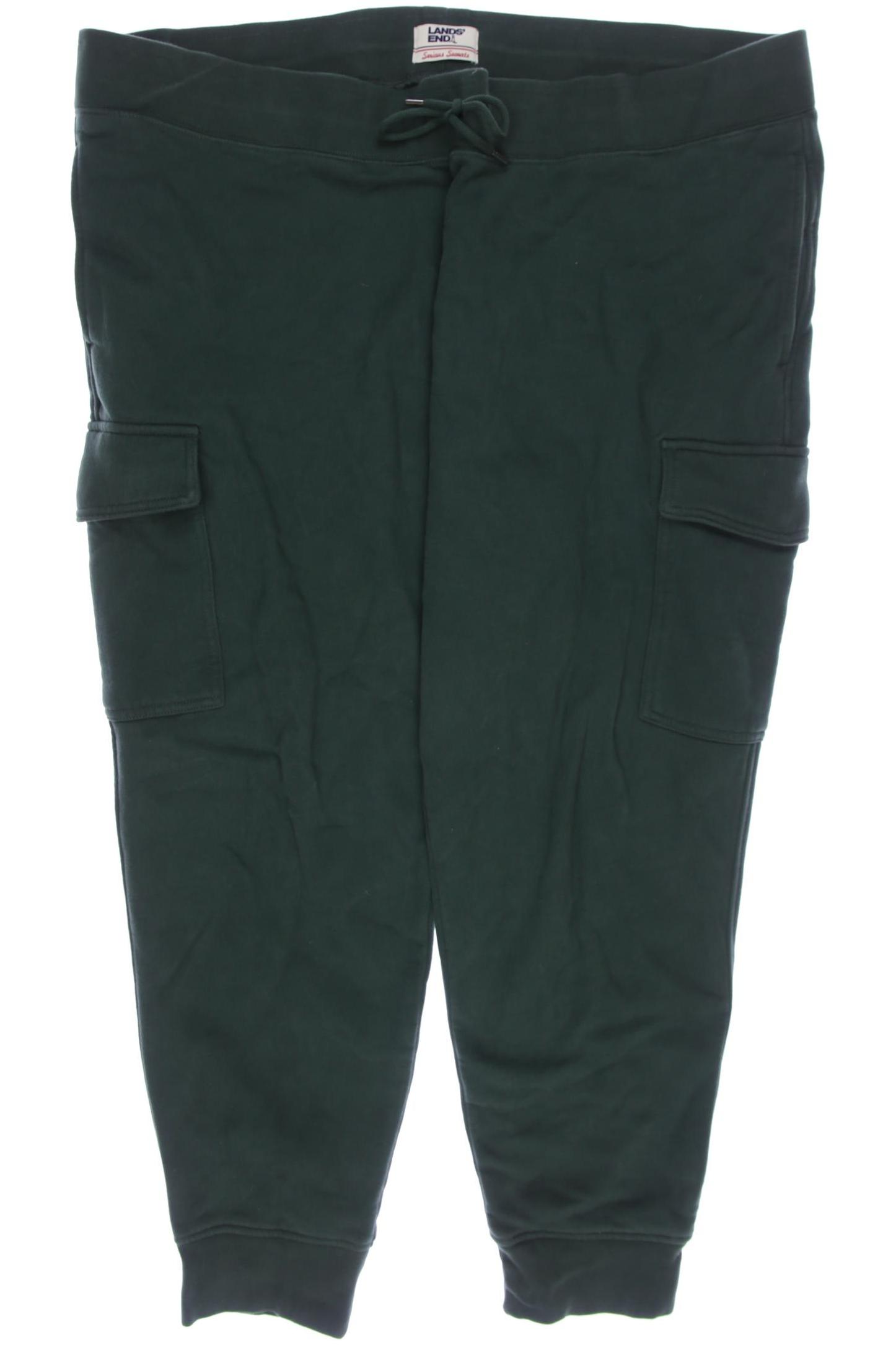 

Lands End Herren Stoffhose, grün, Gr. 0