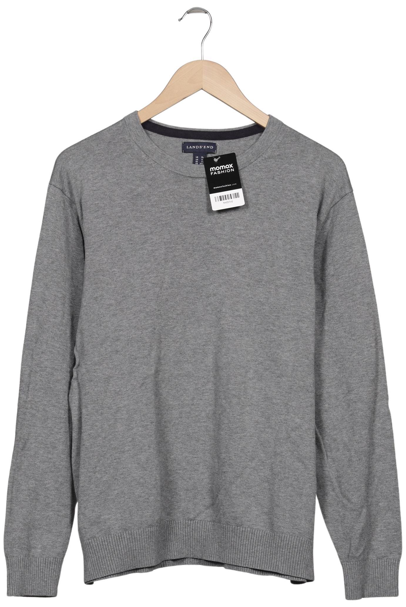 

Lands End Herren Pullover, grau, Gr. 54