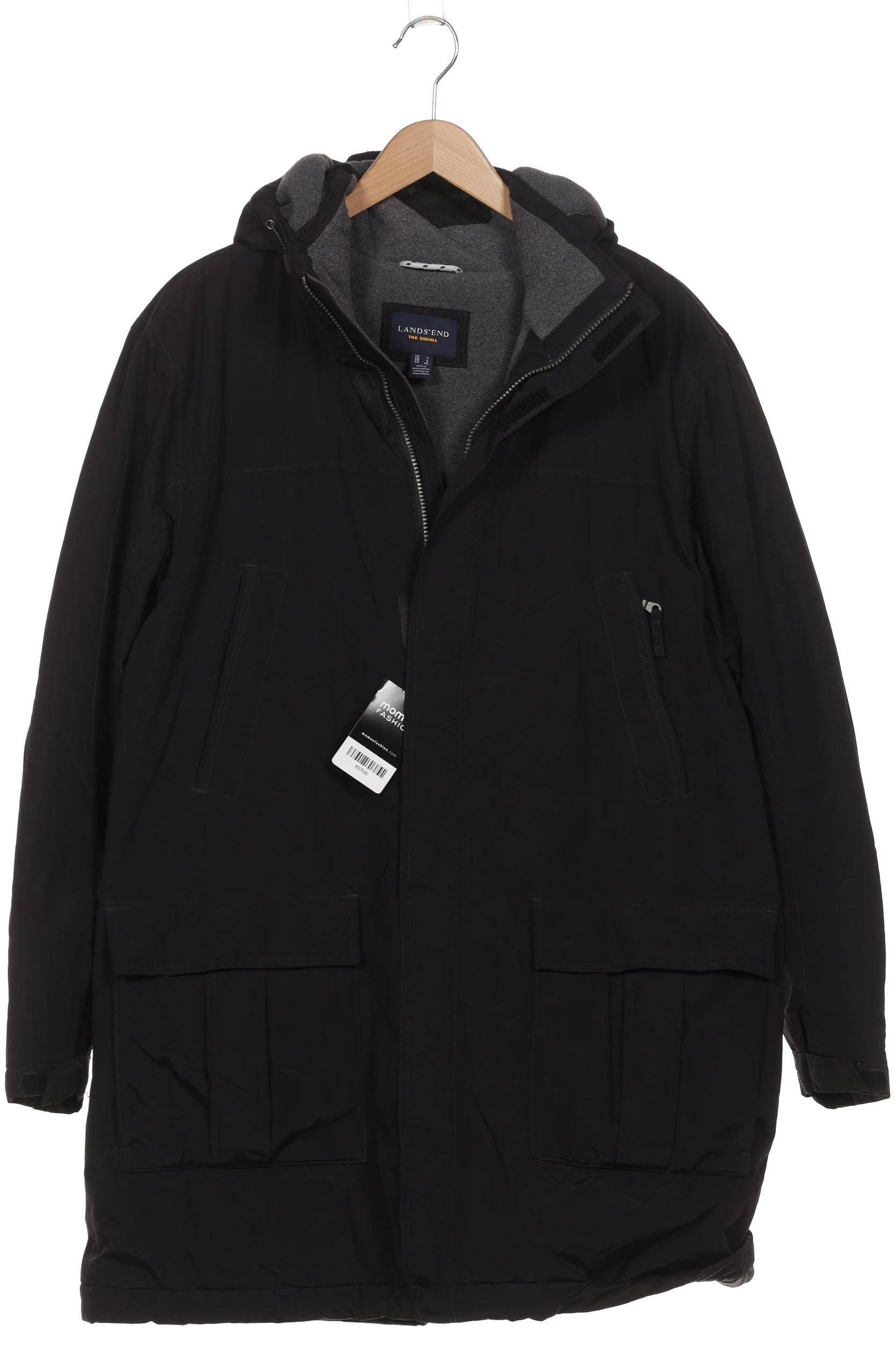 

Lands End Herren Mantel, schwarz, Gr. 52
