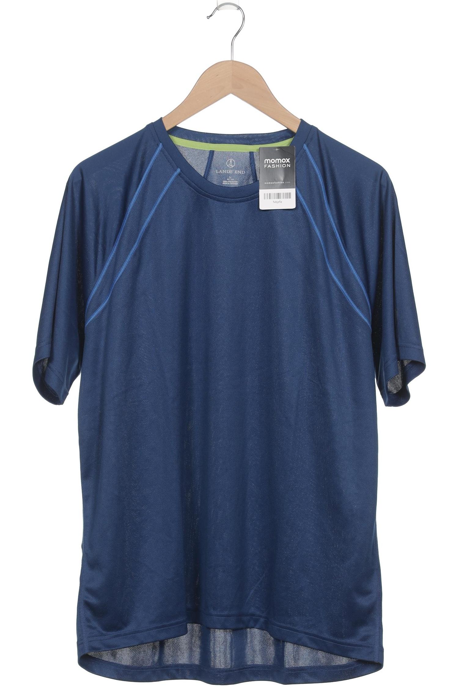 

Lands End Herren T-Shirt, marineblau, Gr. 52