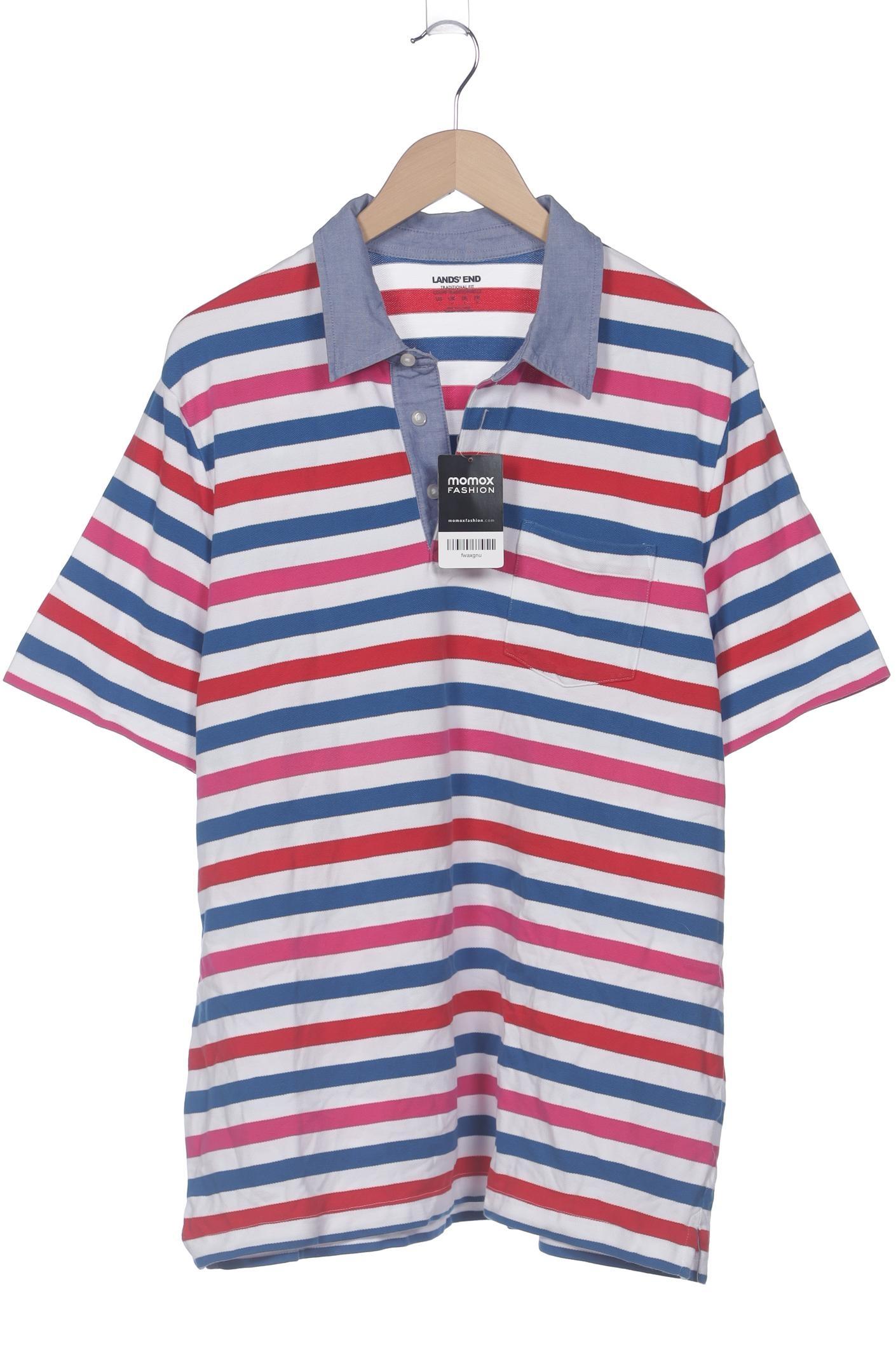 

Lands End Herren Poloshirt, mehrfarbig, Gr. 52
