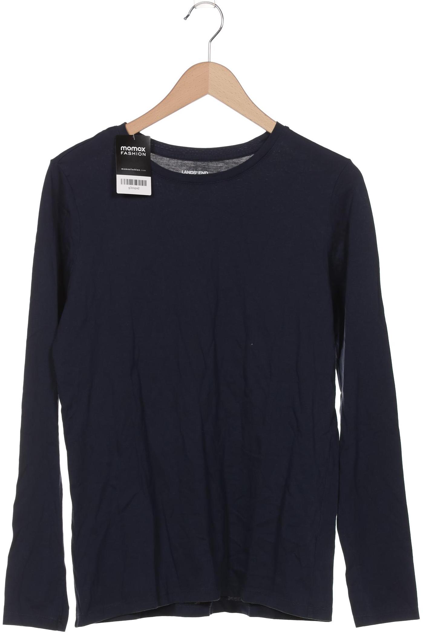 

Lands End Herren Langarmshirt, marineblau, Gr. 46