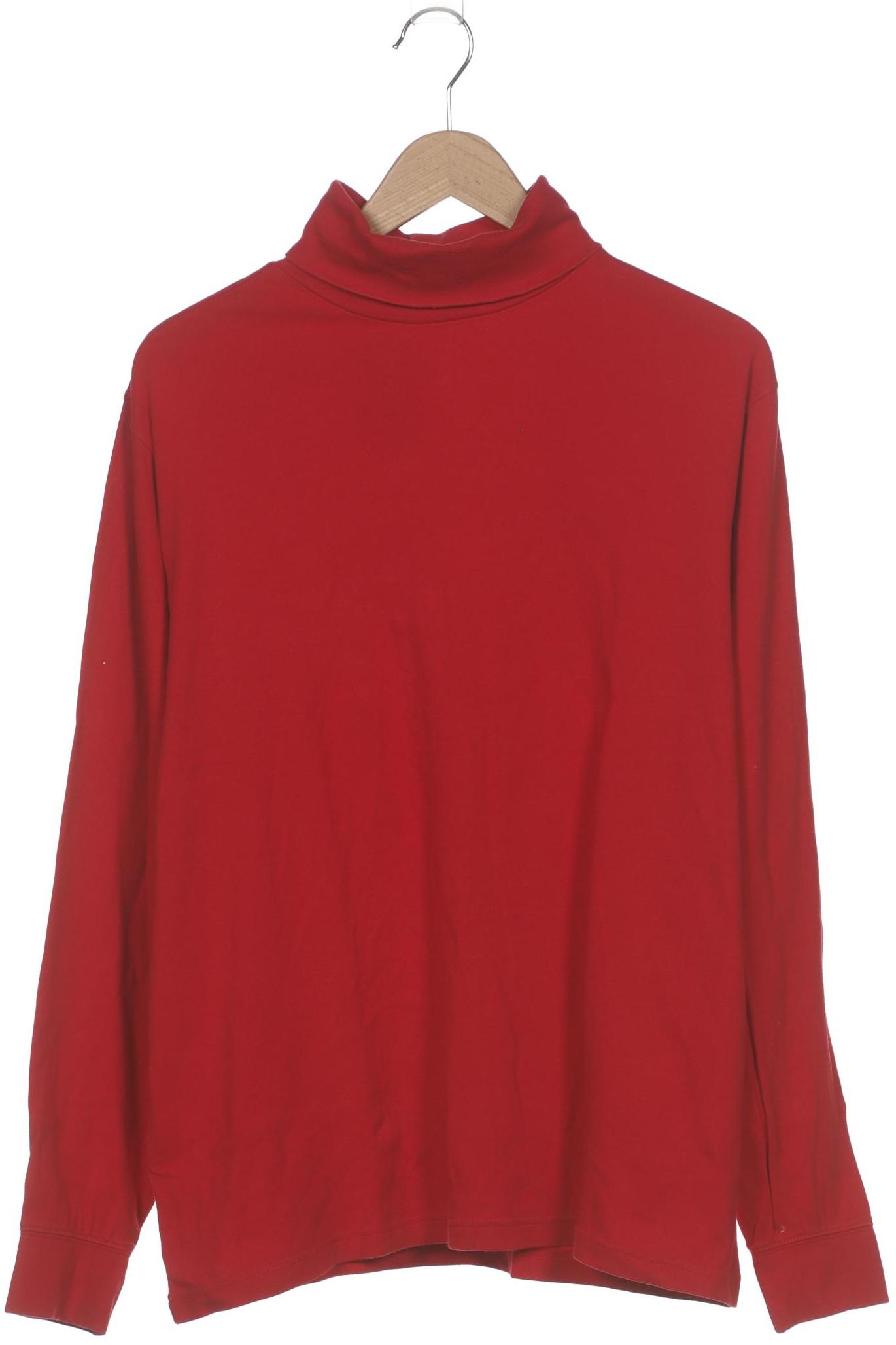 

Lands End Herren Langarmshirt, rot, Gr. 52