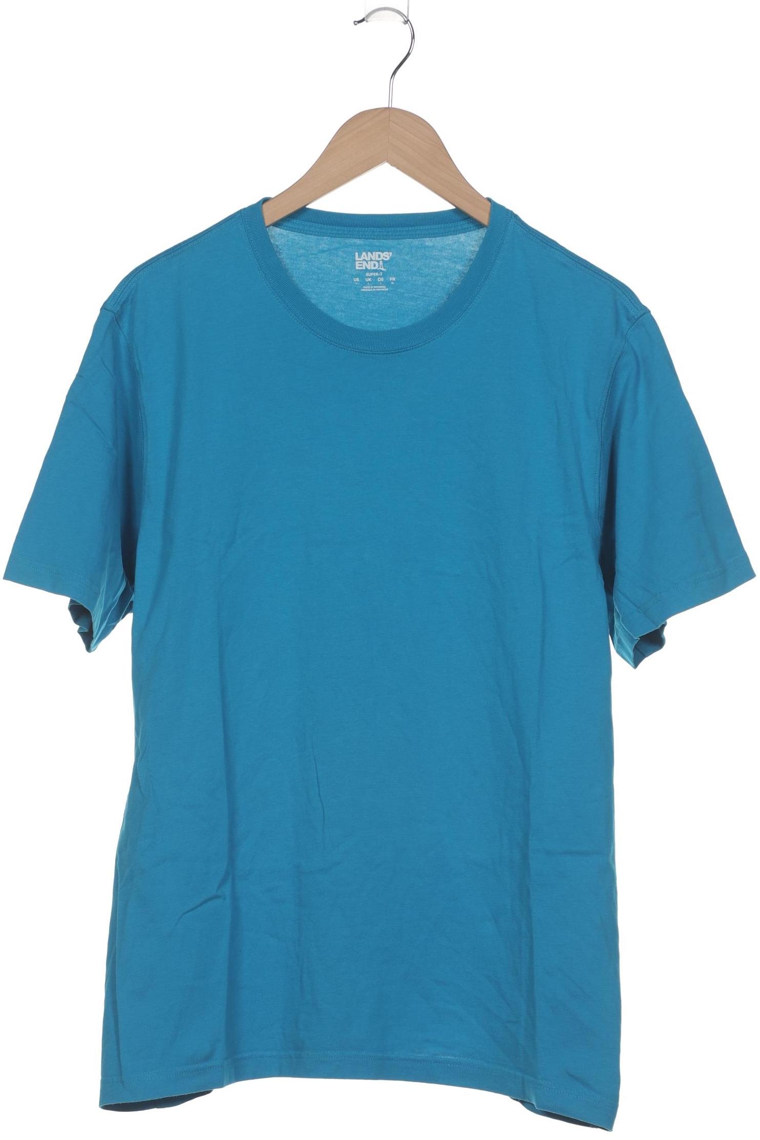 

Lands End Herren T-Shirt, blau, Gr. 52