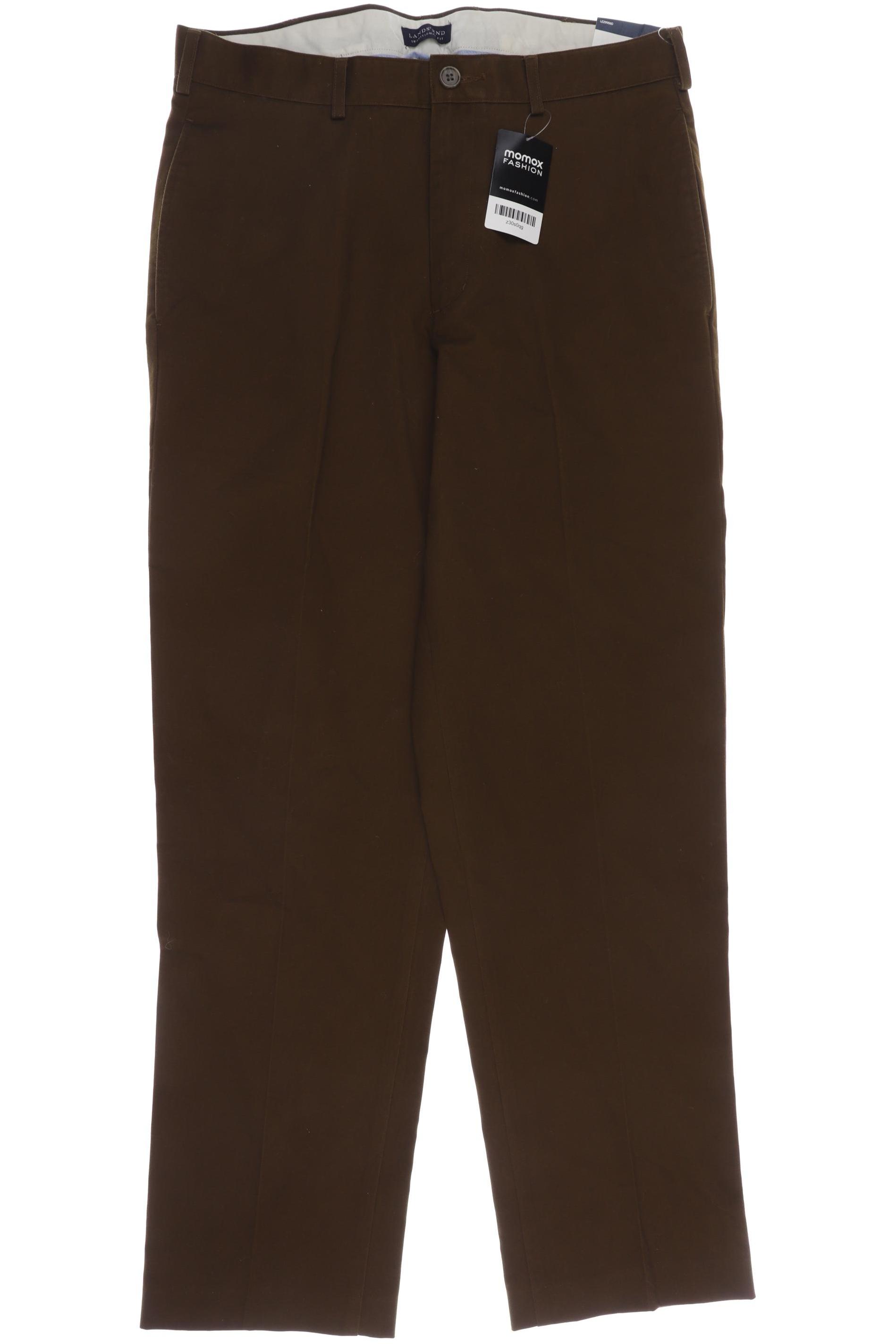 

Lands End Herren Stoffhose, braun, Gr. 33