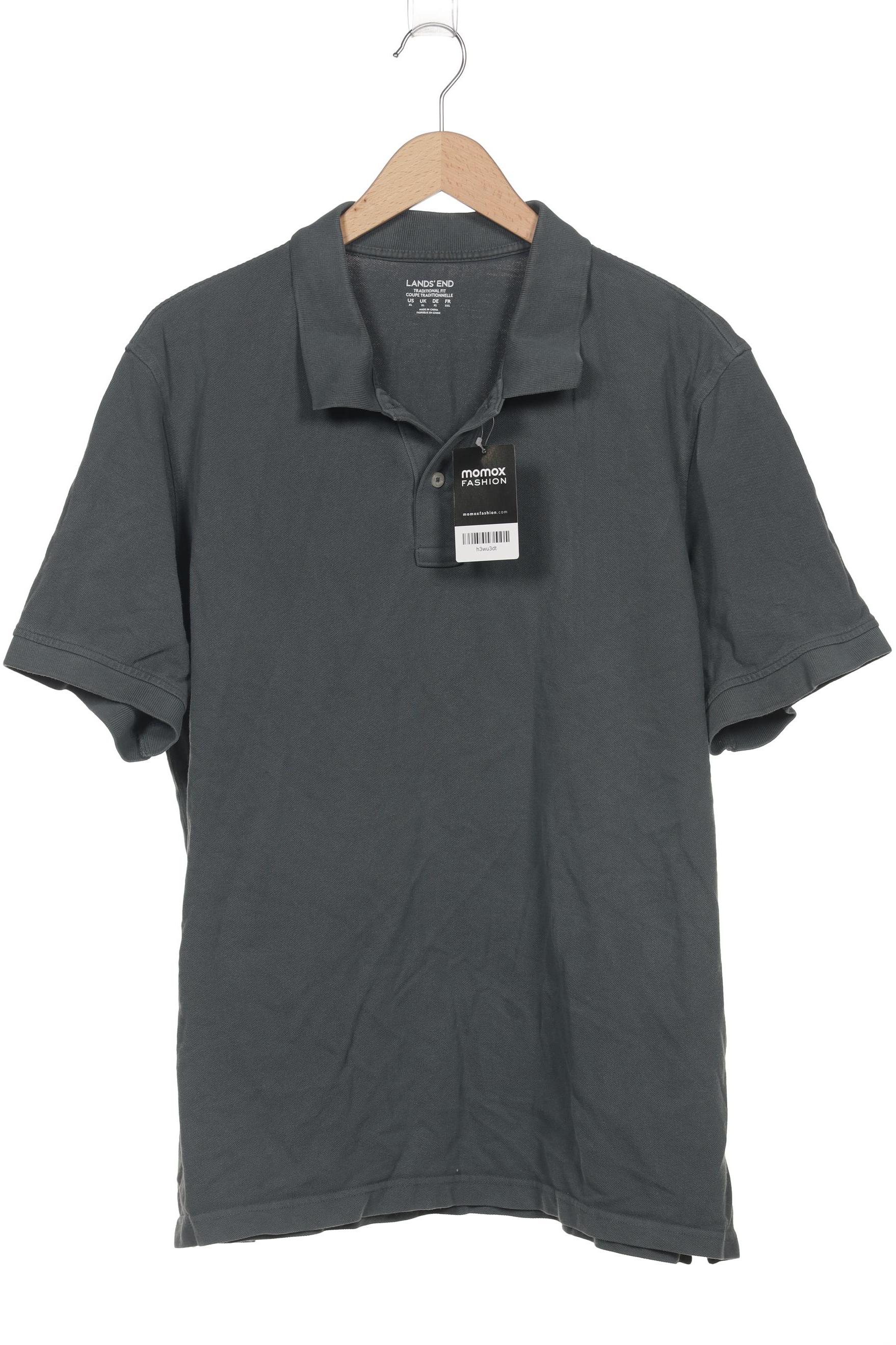 

Lands End Herren Poloshirt, türkis, Gr. 54