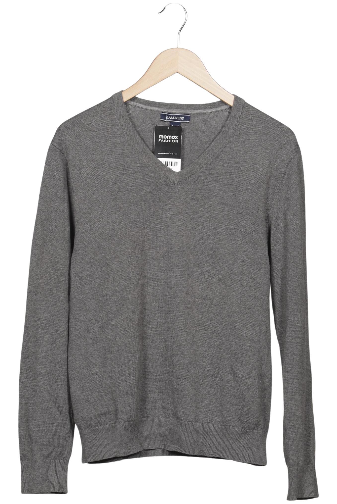 

Lands End Herren Pullover, grau, Gr. 48