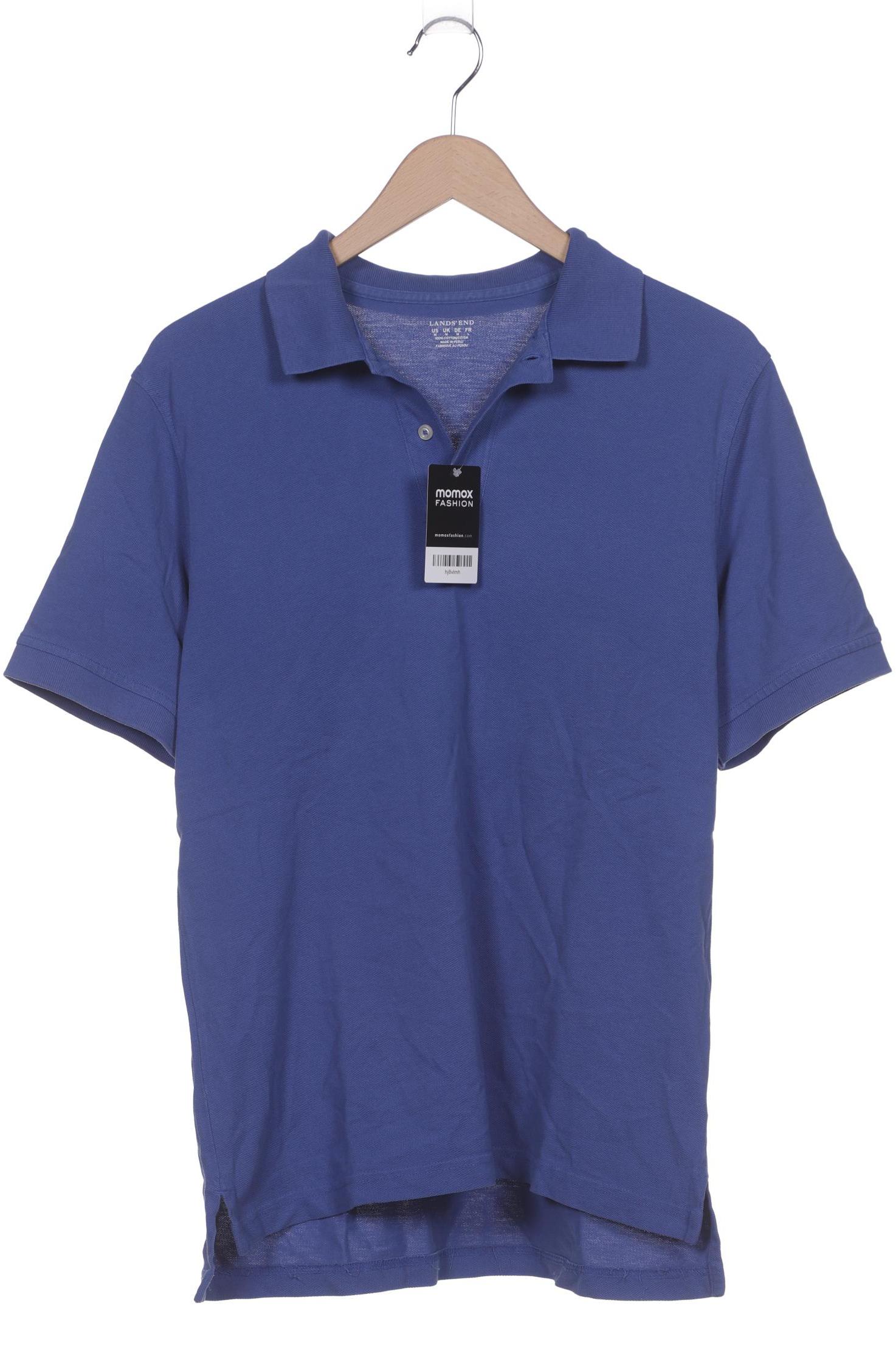 

Lands End Herren Poloshirt, blau, Gr. 48