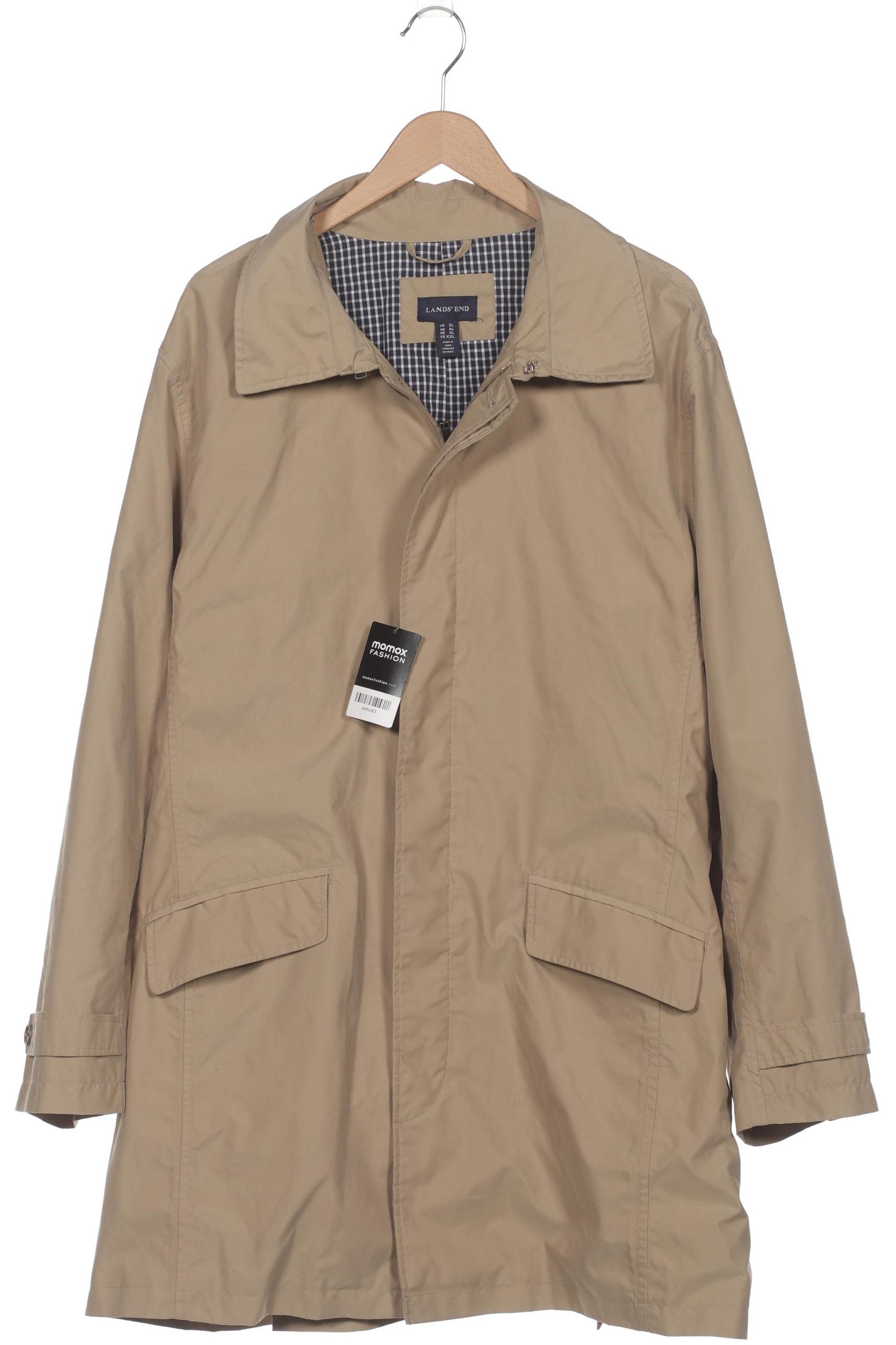 

Lands End Herren Mantel, beige, Gr. 54