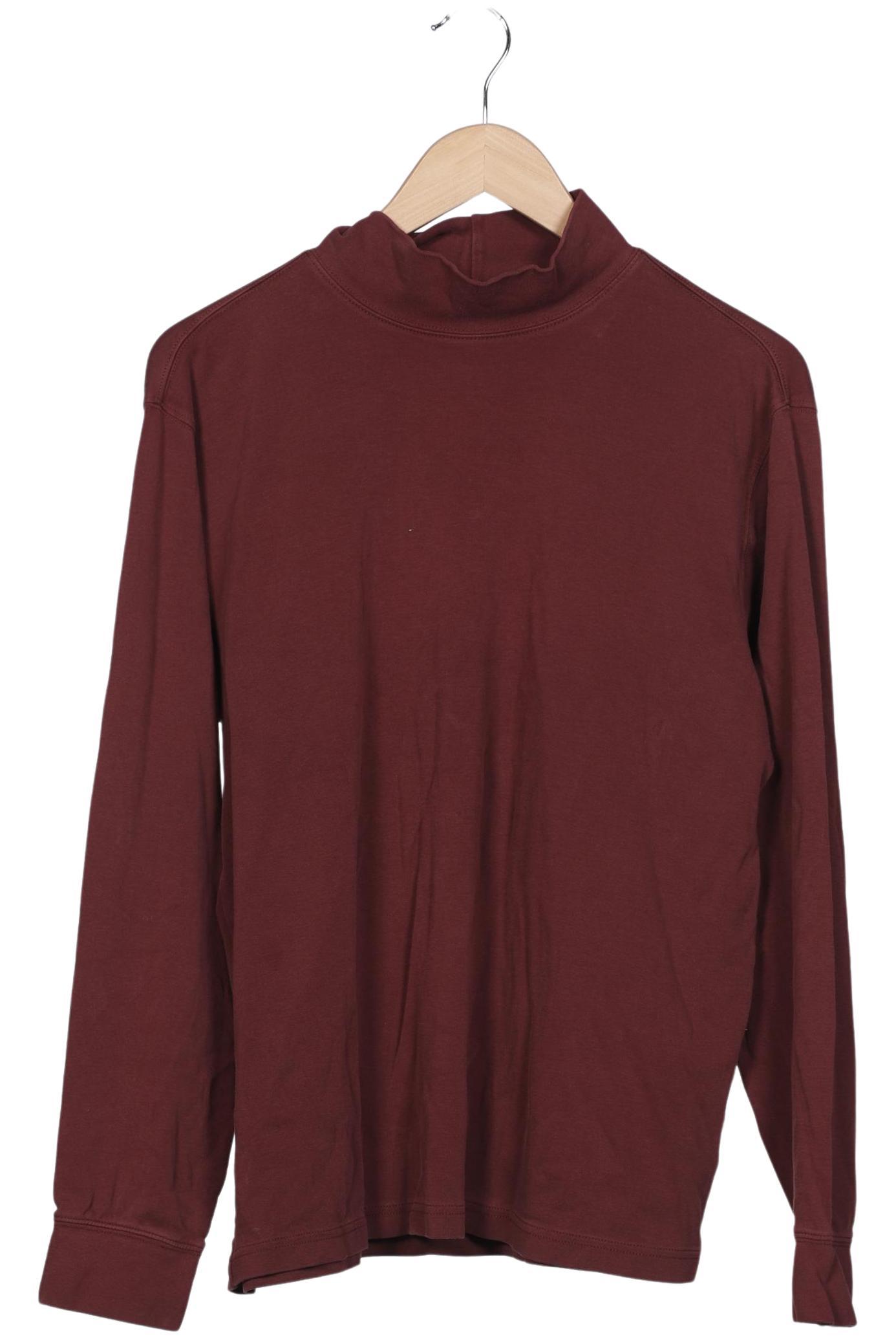 

Lands End Herren Langarmshirt, bordeaux, Gr. 52