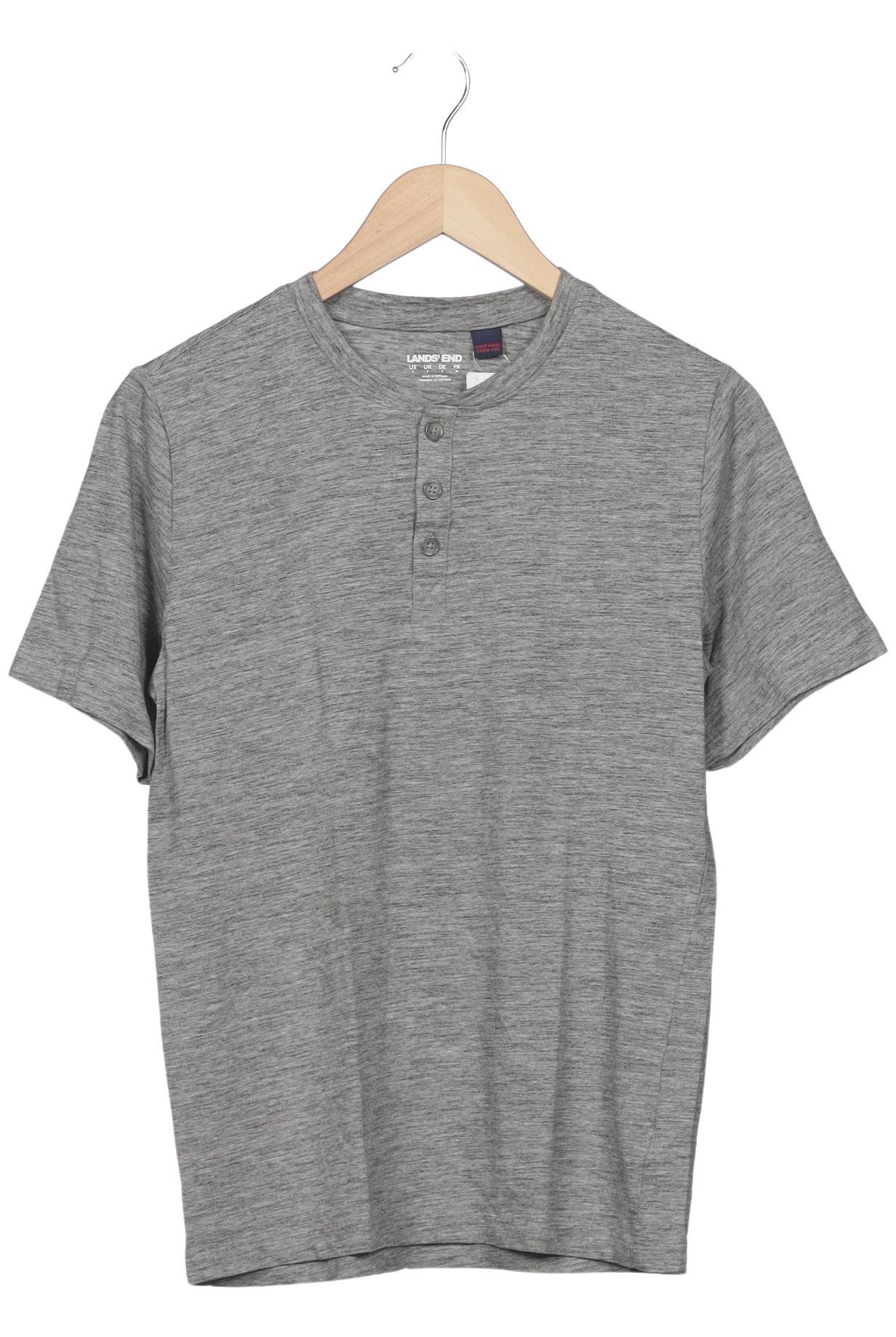 

Lands End Herren T-Shirt, grau, Gr. 46