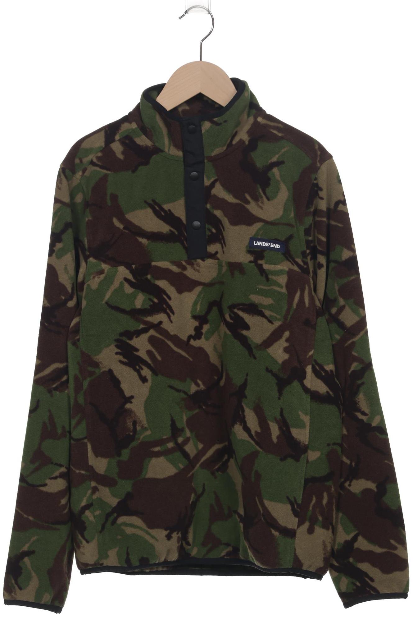 

Lands End Herren Sweatshirt, grün, Gr. 46