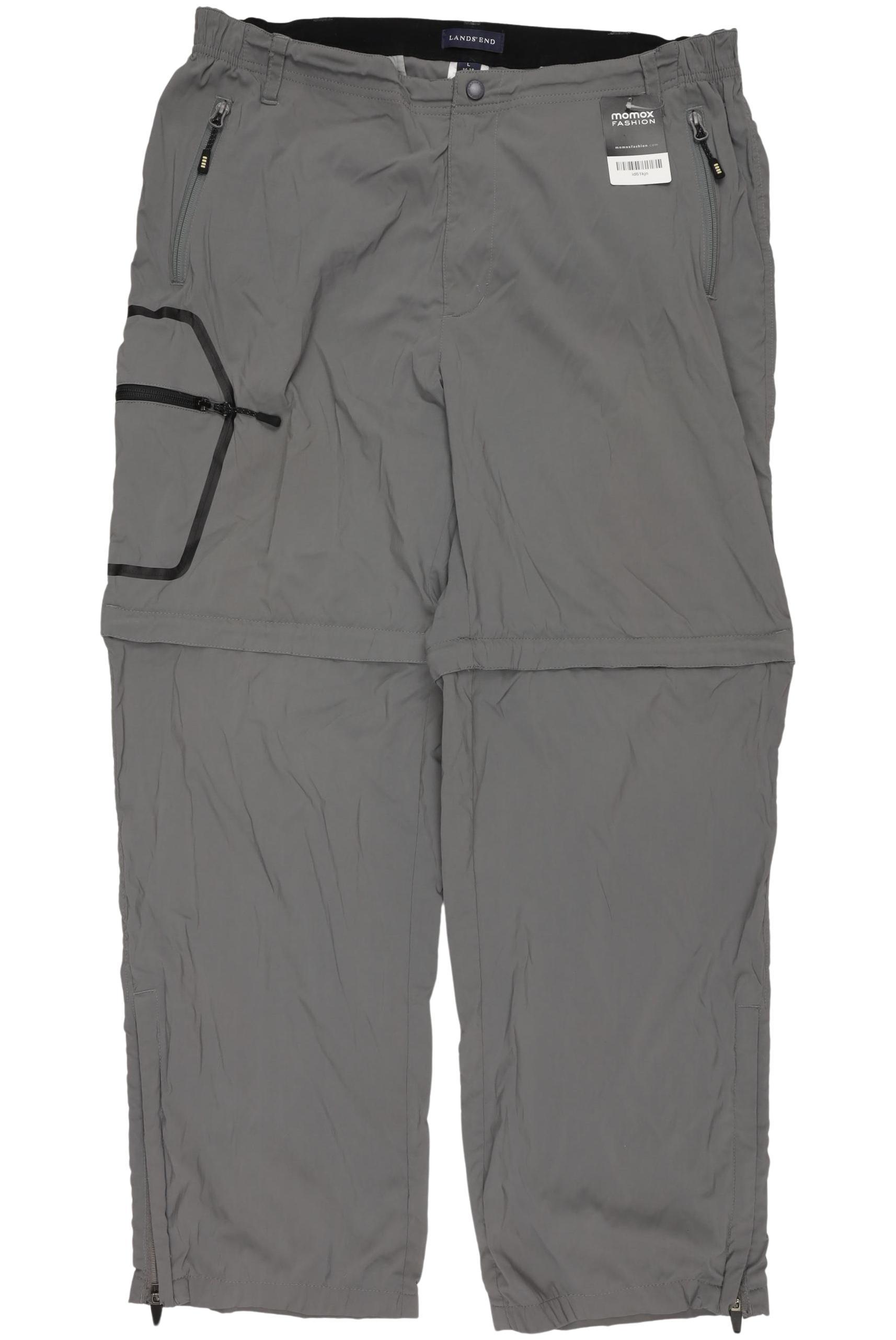 

Lands End Herren Stoffhose, grau, Gr. 0