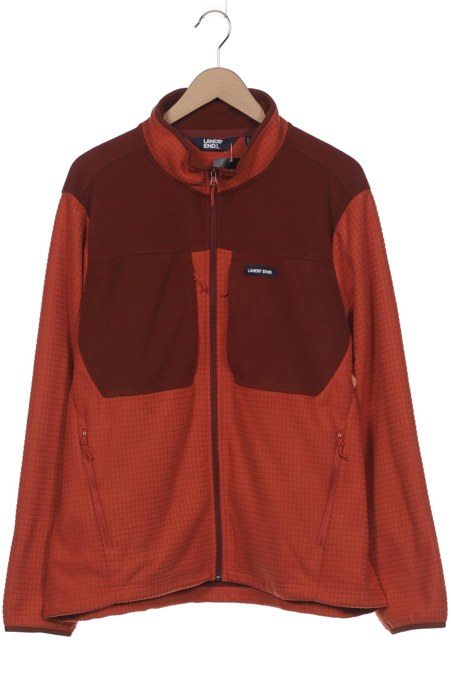 

Lands End Herren Sweatshirt, orange, Gr. 54