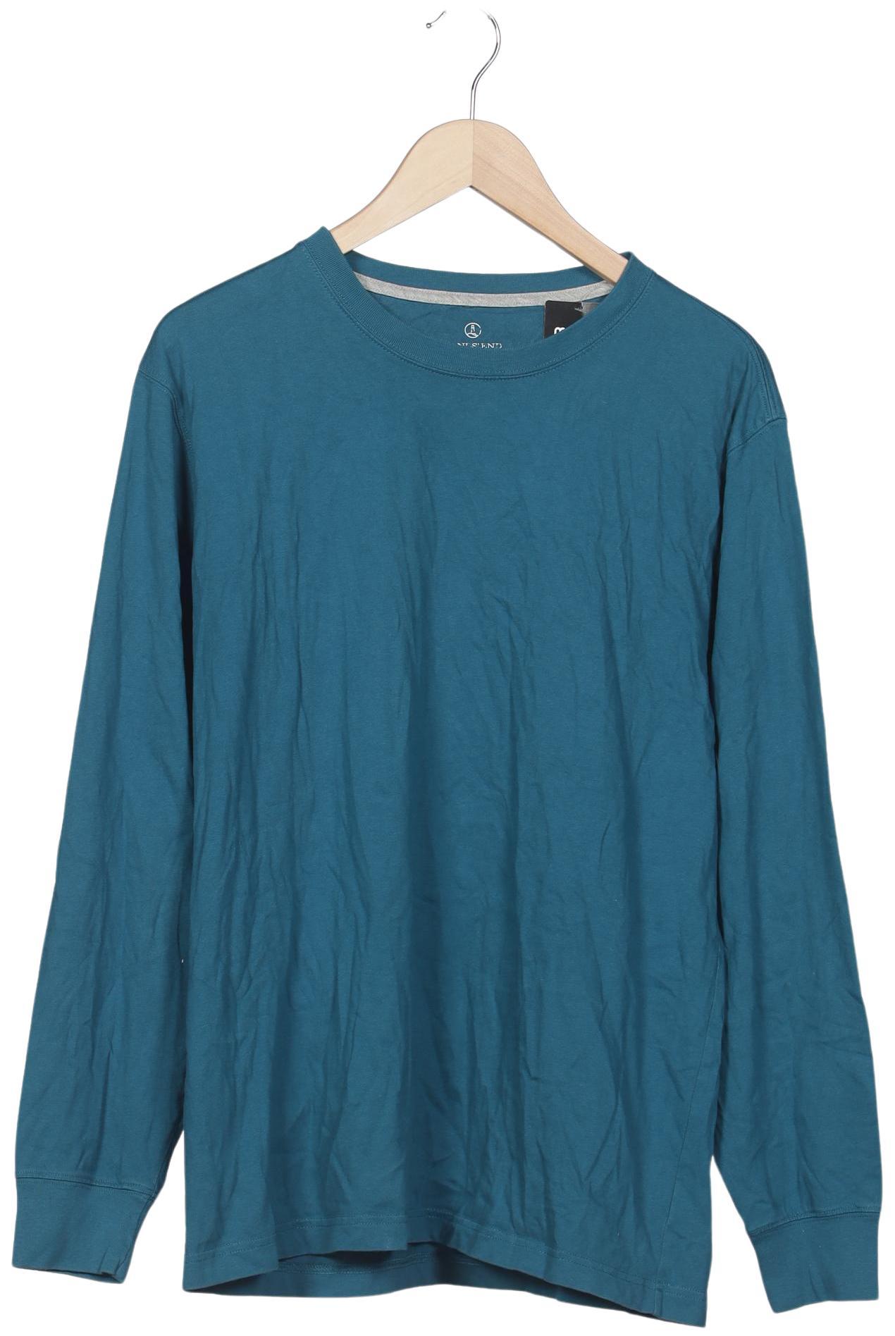 Thumbnail - Lands End Herren Langarmshirt, türkis, Gr. 52