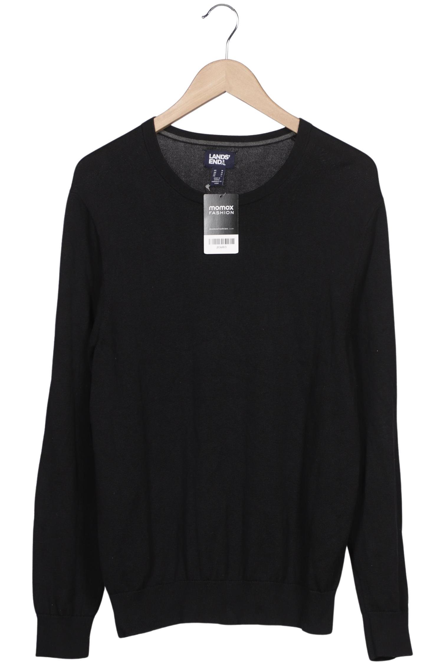 

Lands End Herren Pullover, schwarz, Gr. 48
