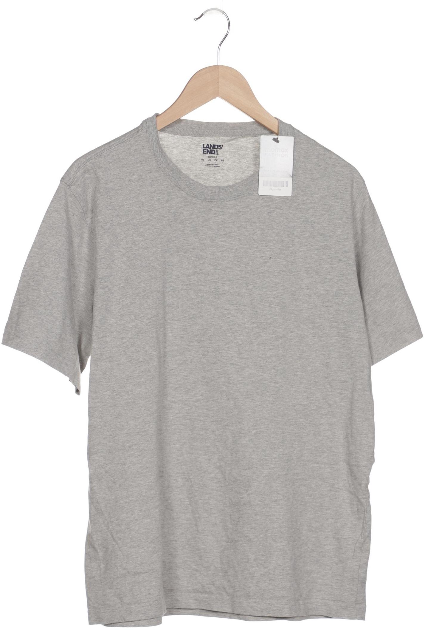 

Lands End Herren T-Shirt, grau, Gr. 52