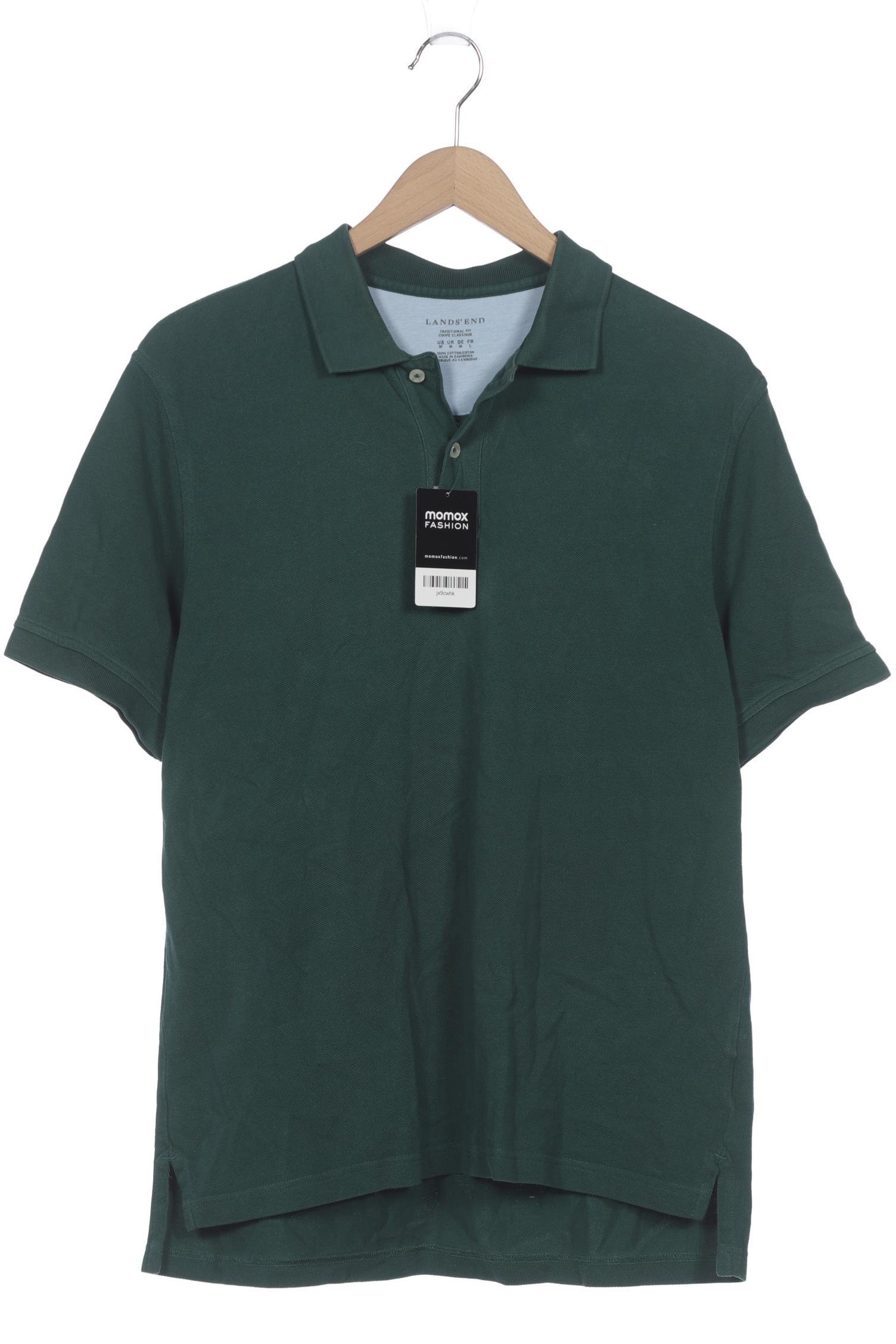 

Lands End Herren Poloshirt, grün, Gr. 48