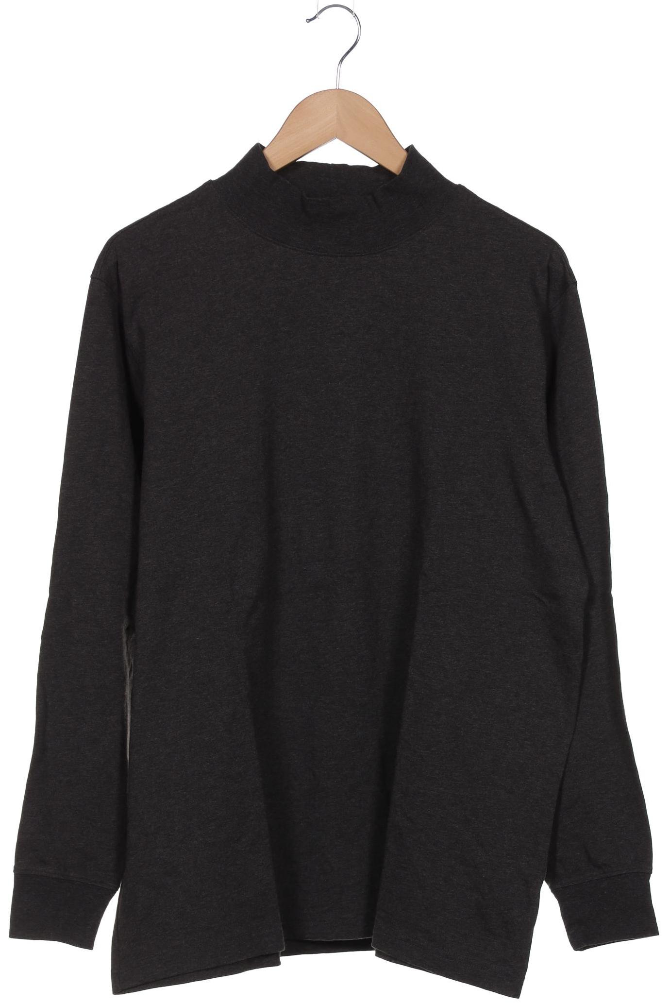 

Lands End Herren Langarmshirt, grau, Gr. 52