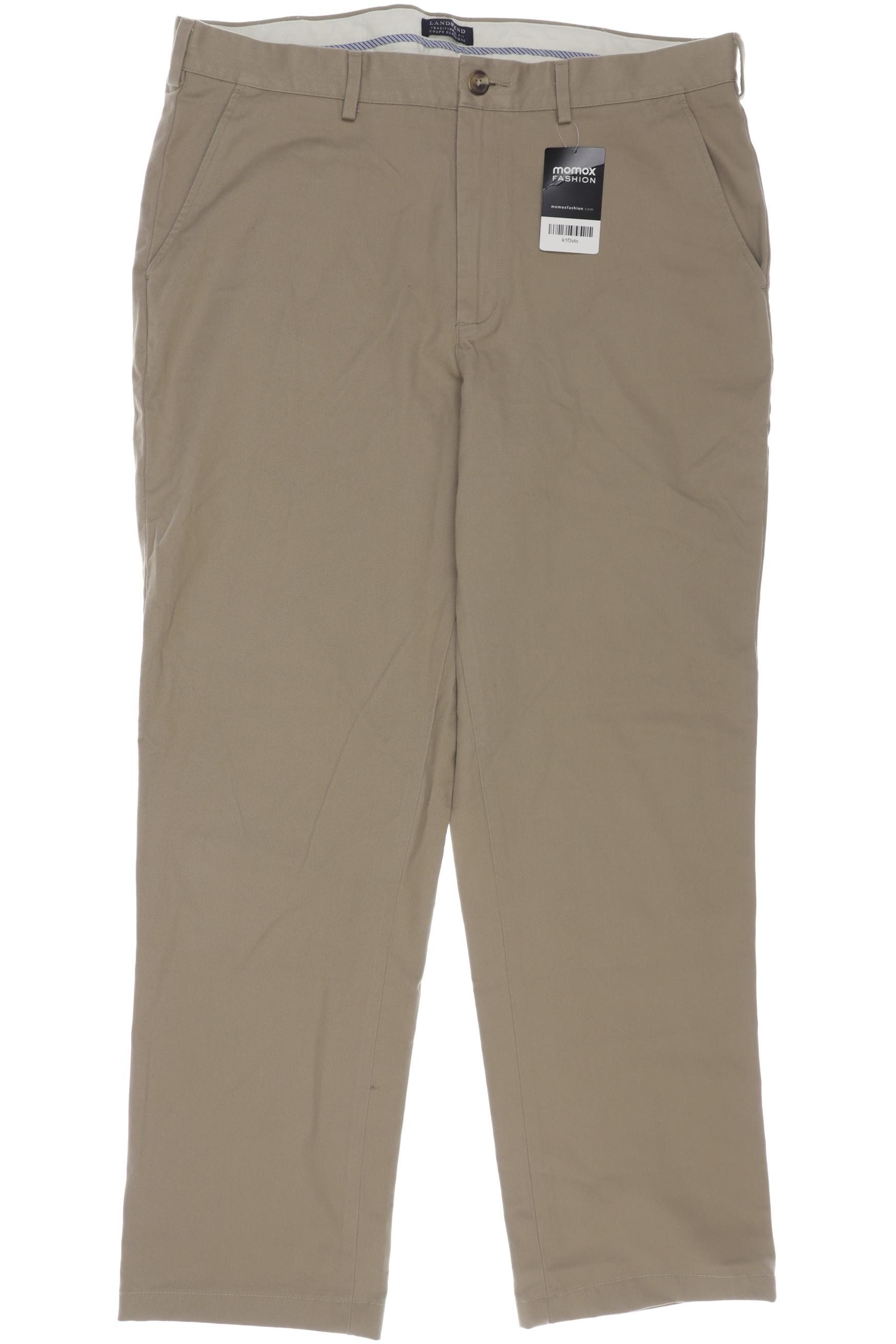 

Lands End Herren Stoffhose, beige, Gr. 37