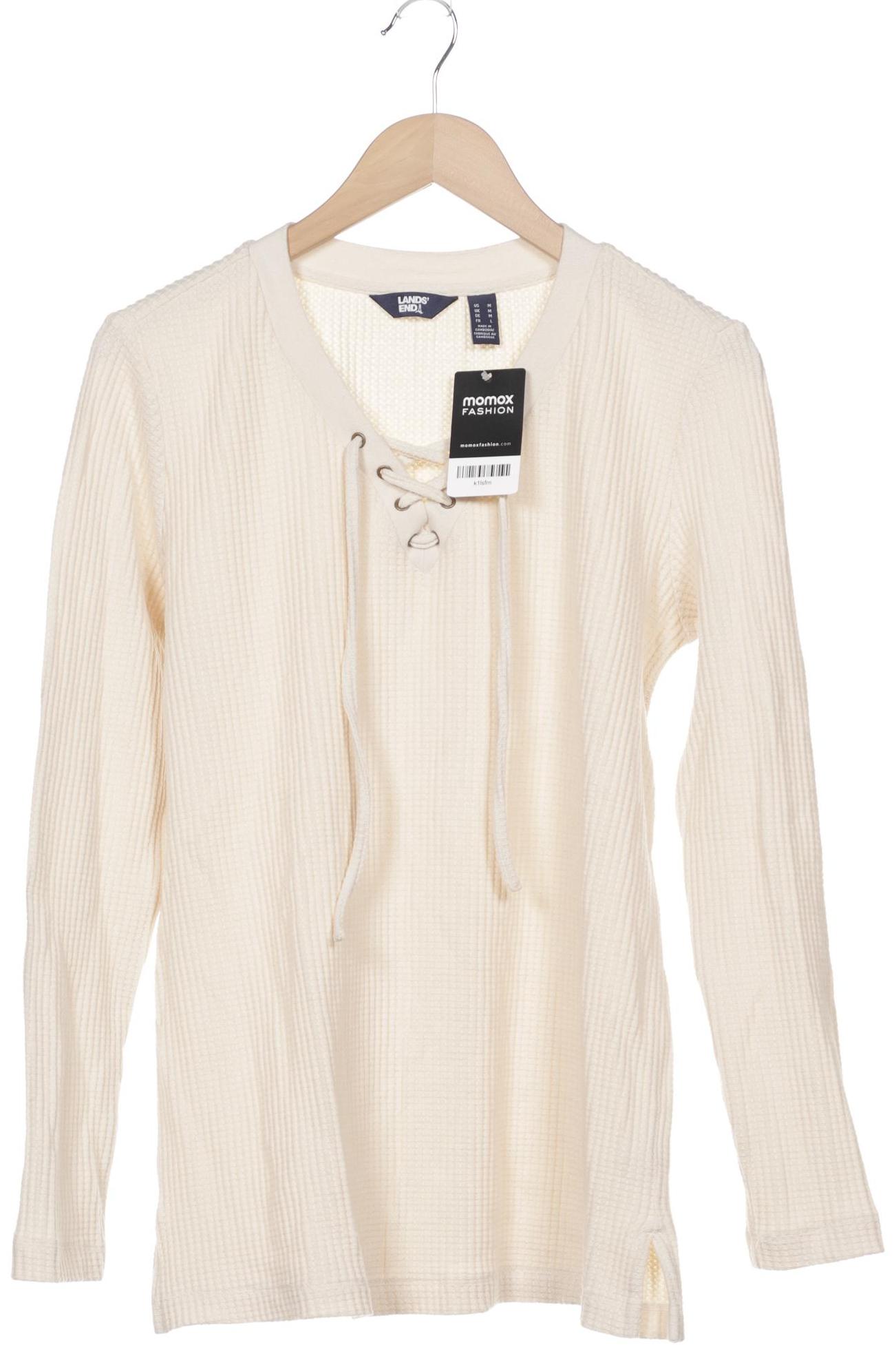 

Lands End Herren Pullover, cremeweiß, Gr. 48