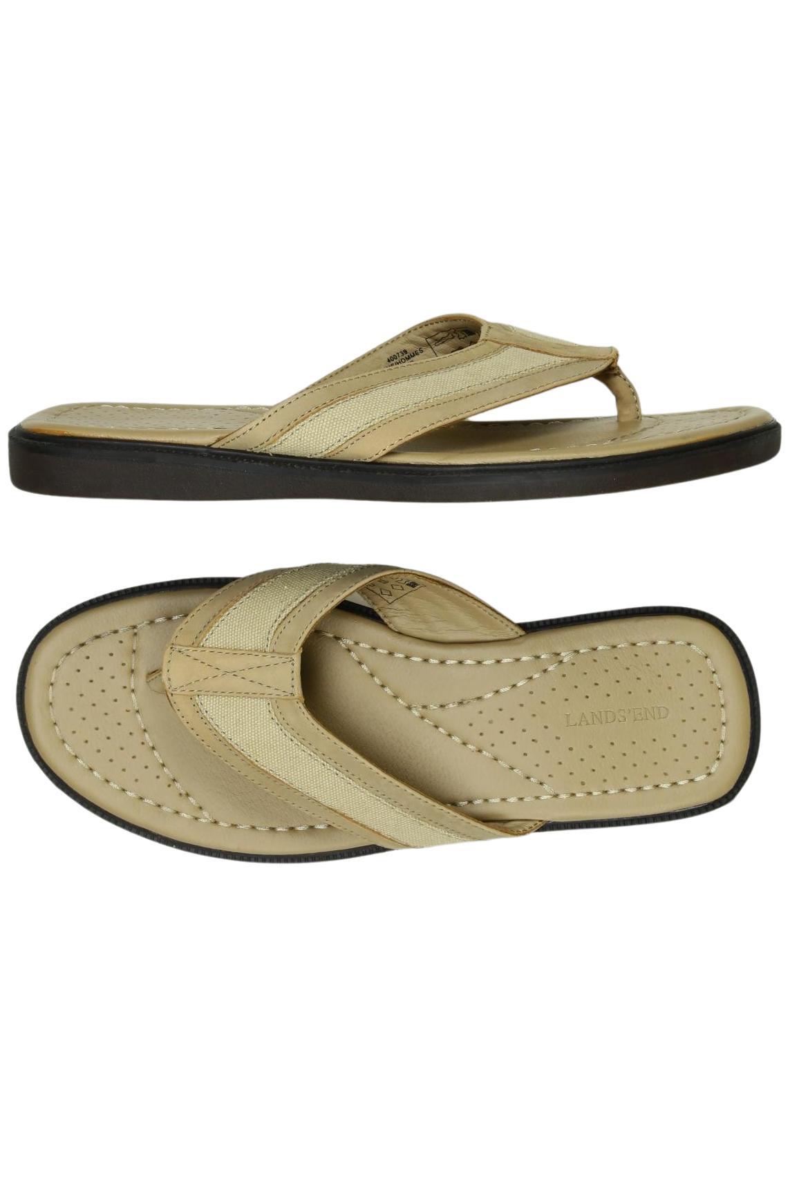 Thumbnail - Lands End Herren Sandale, beige, Gr. 43