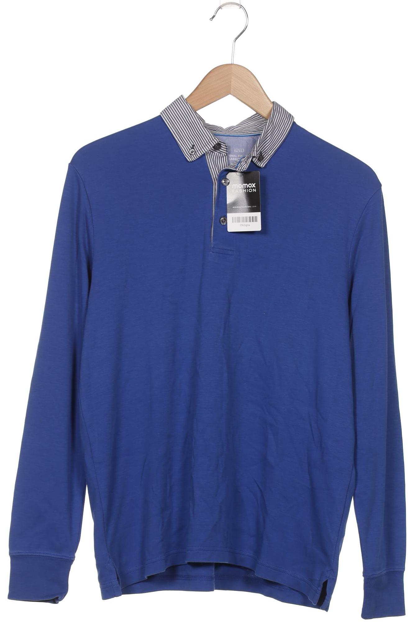 

Lands End Herren Poloshirt, blau, Gr. 46