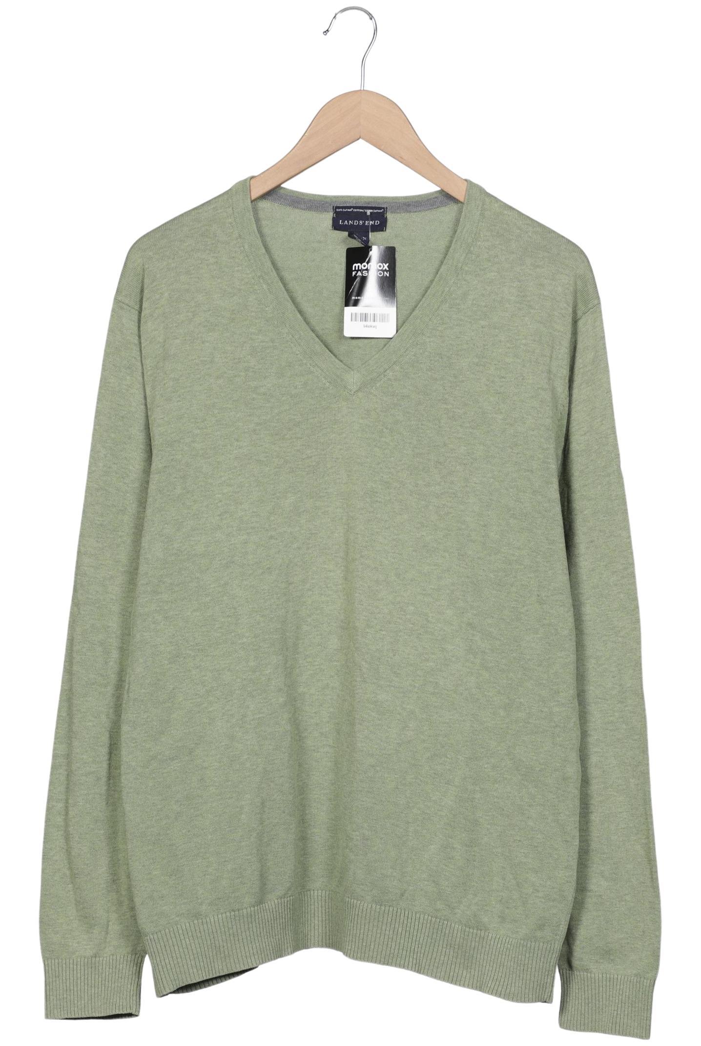 Thumbnail - Lands End Herren Pullover, hellgrün, Gr. 52