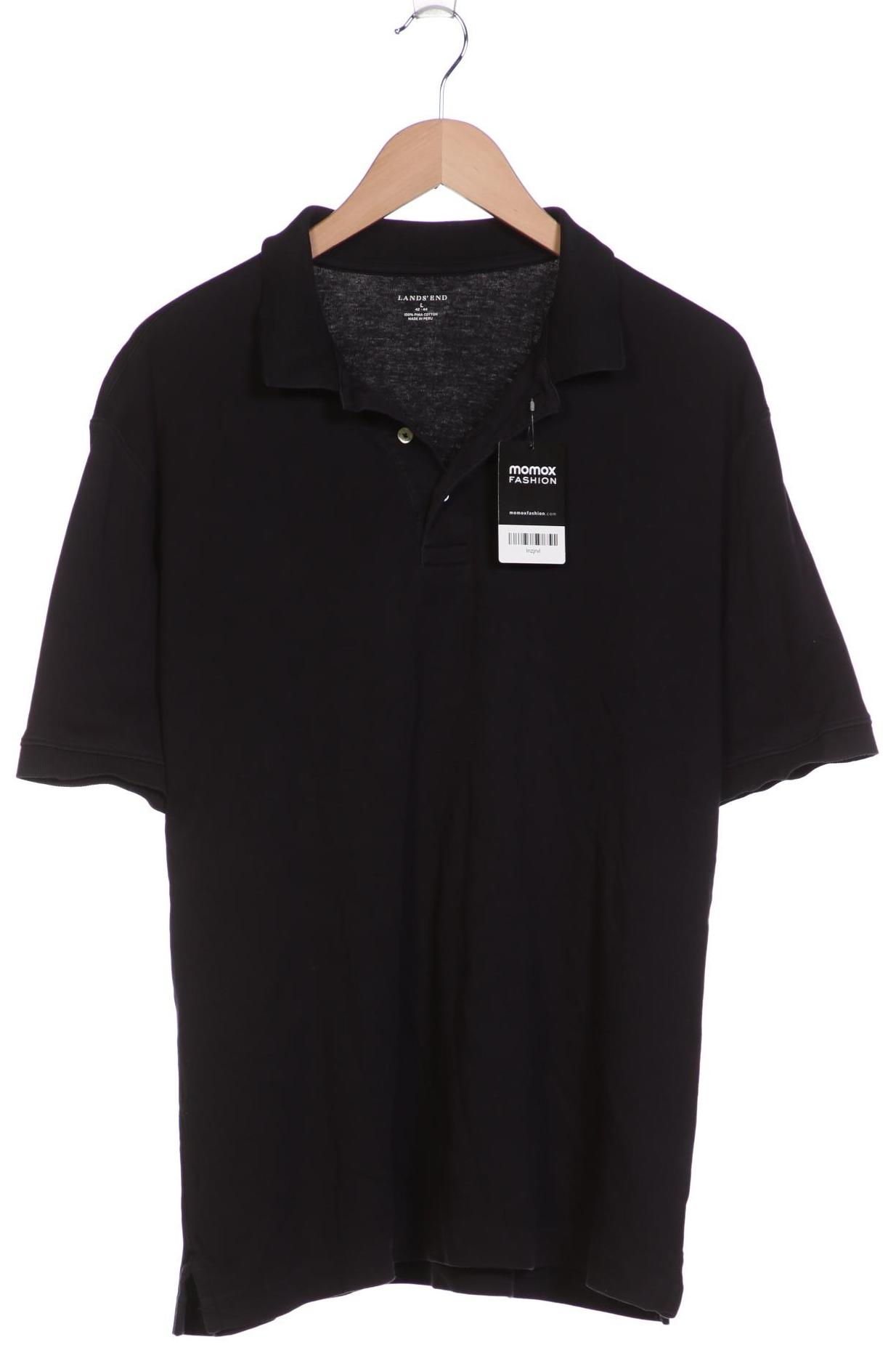 

Lands End Herren Poloshirt, marineblau, Gr. 52