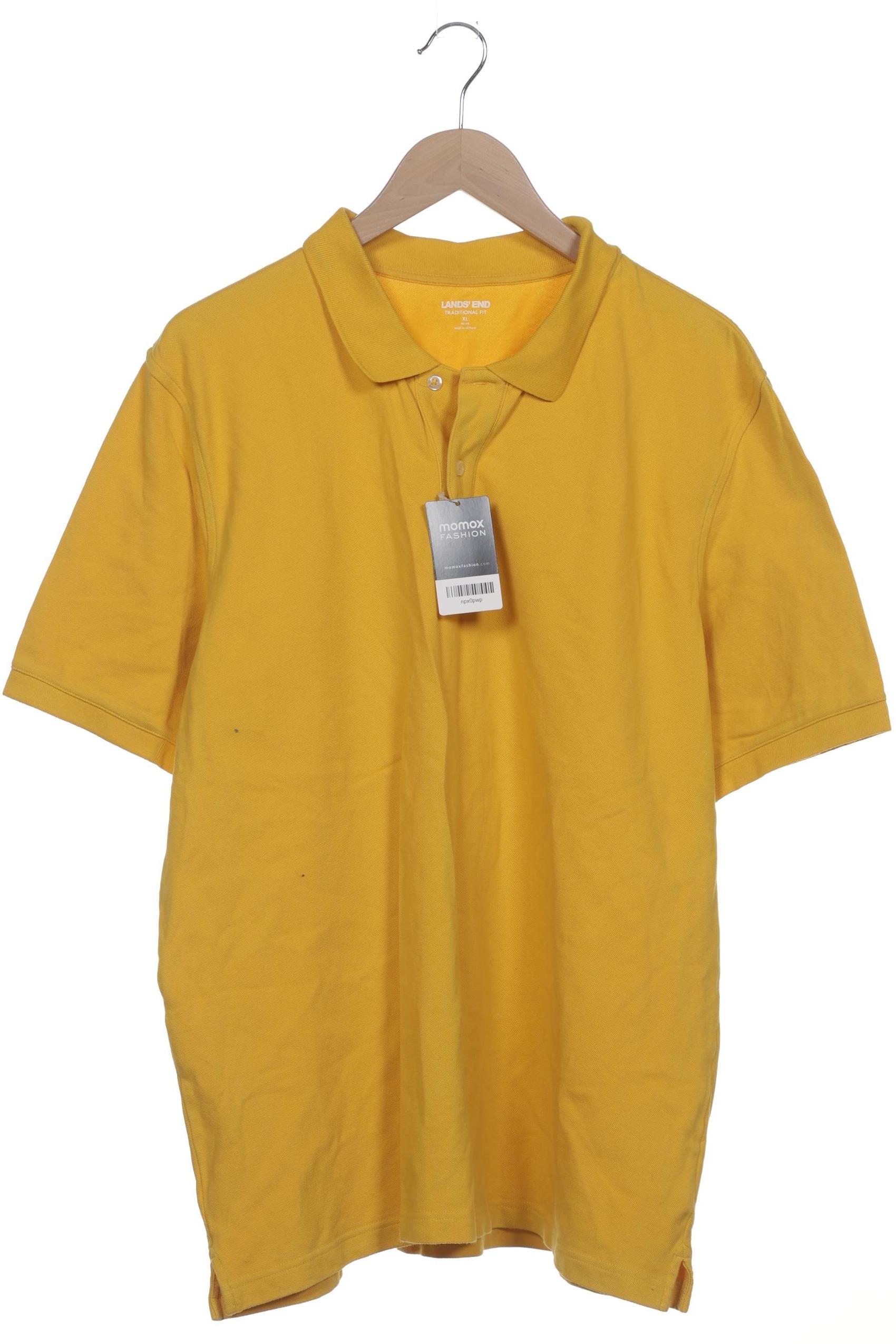 

Lands End Herren Poloshirt, gelb, Gr. 54