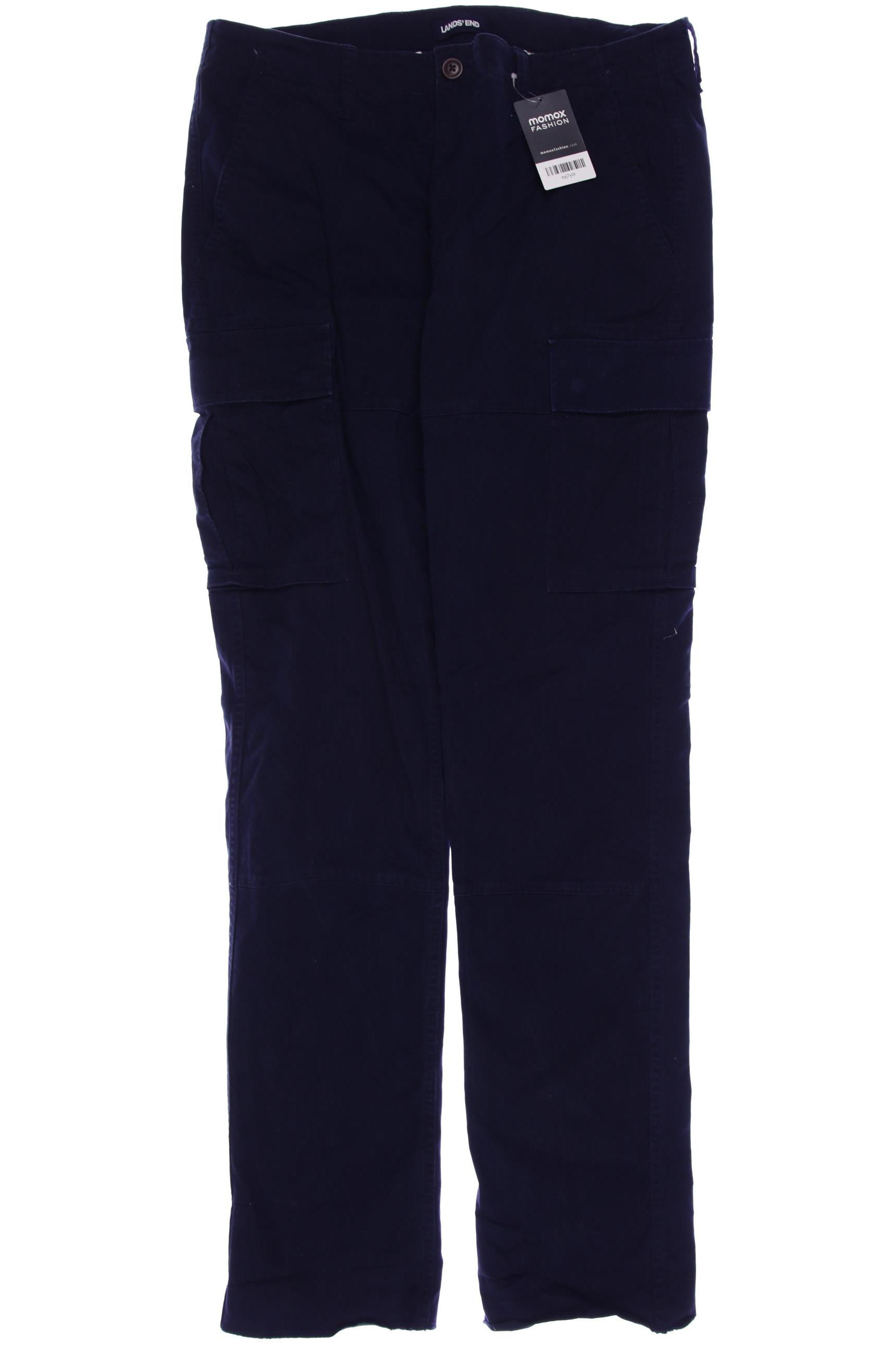 

Lands End Herren Stoffhose, marineblau, Gr. 52
