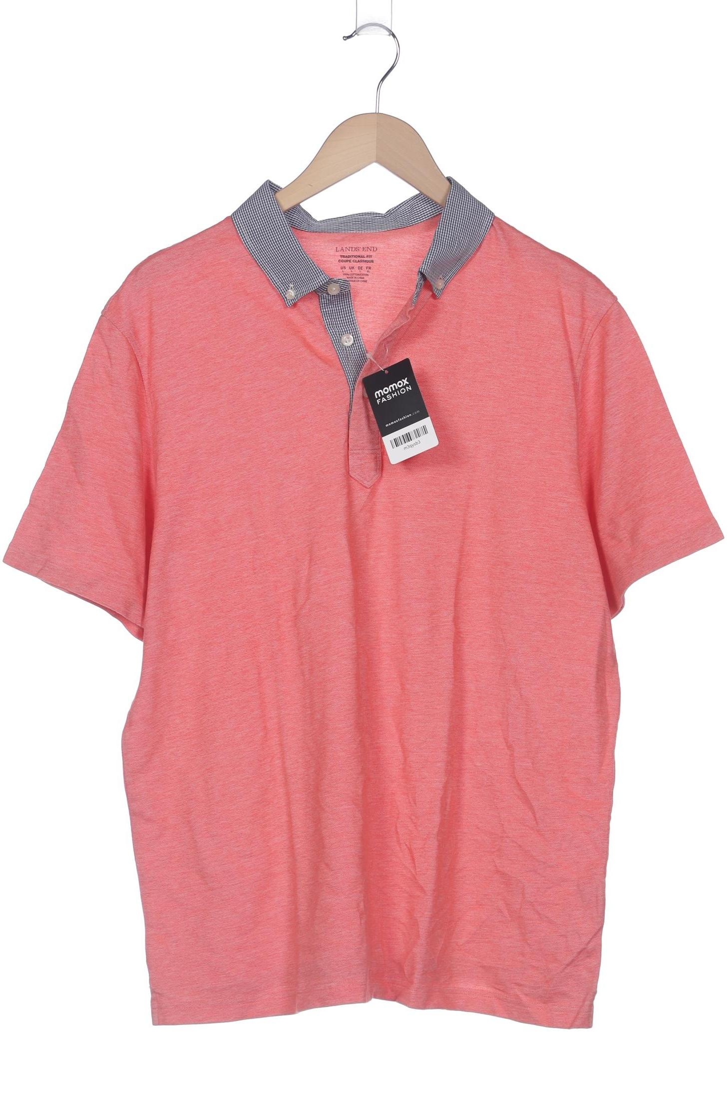 

Lands End Herren Poloshirt, rot, Gr. 52