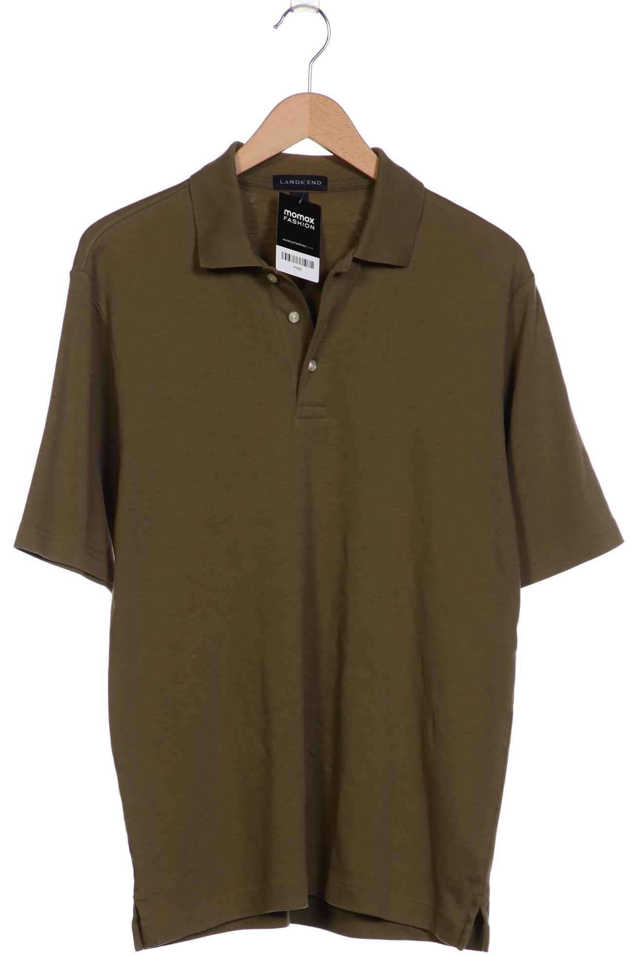 

Lands End Herren Poloshirt, grün, Gr. 48