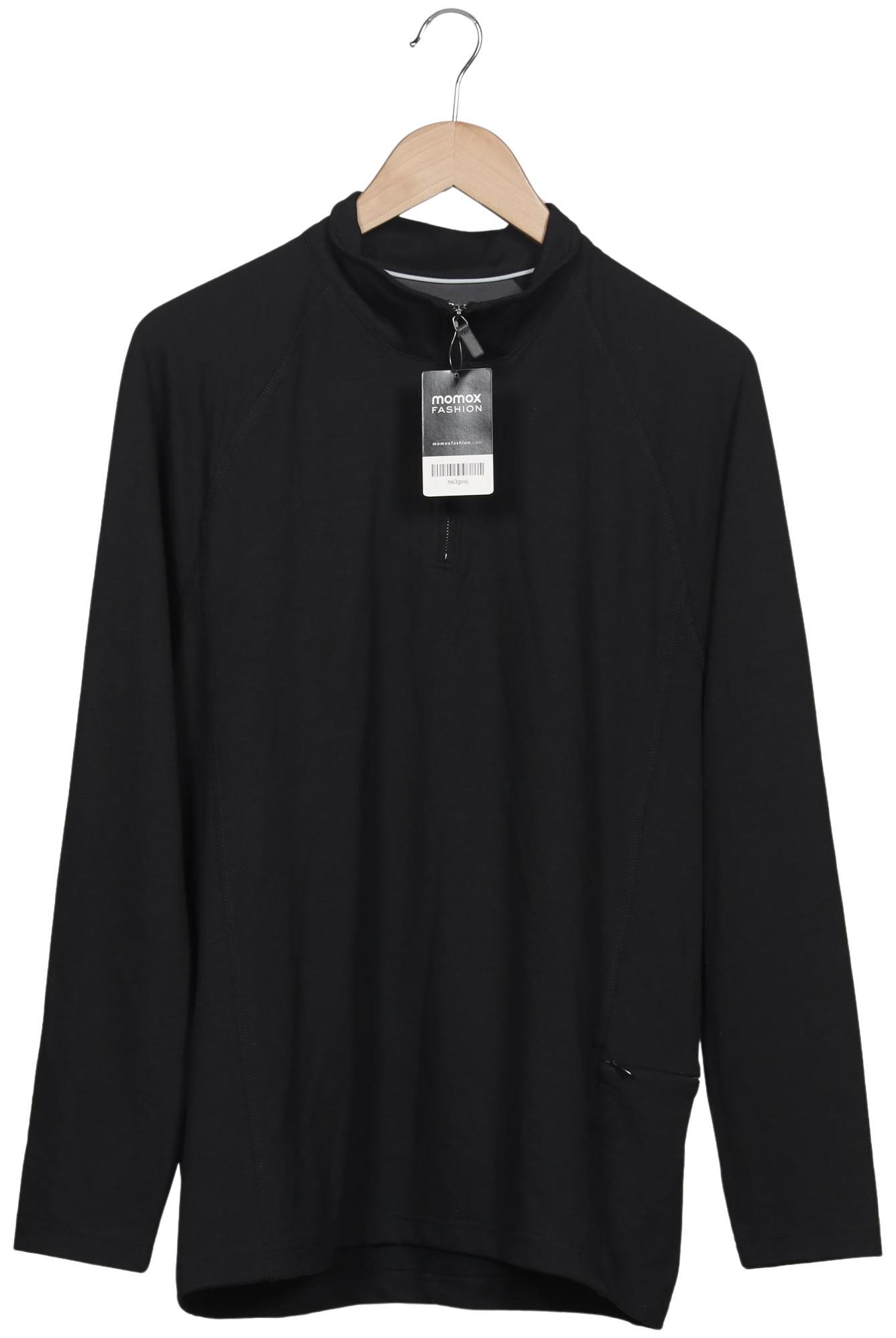 

Lands End Herren Langarmshirt, schwarz, Gr. 48