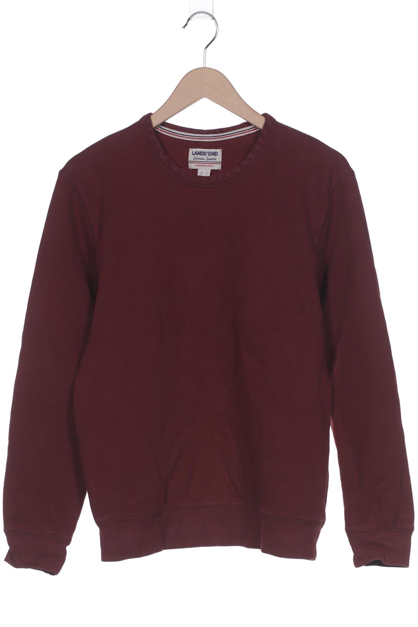 

Lands End Herren Sweatshirt, bordeaux, Gr. 46