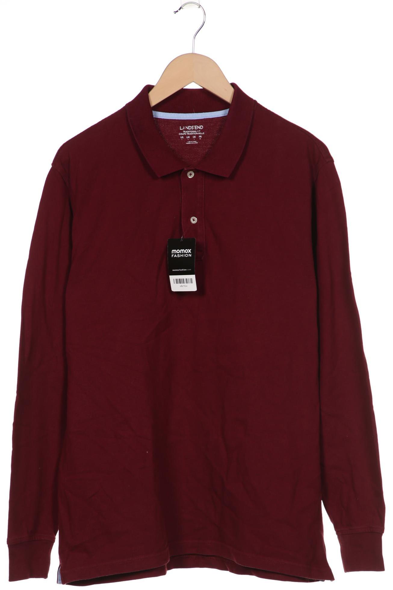 

Lands´End Herren Poloshirt, bordeaux