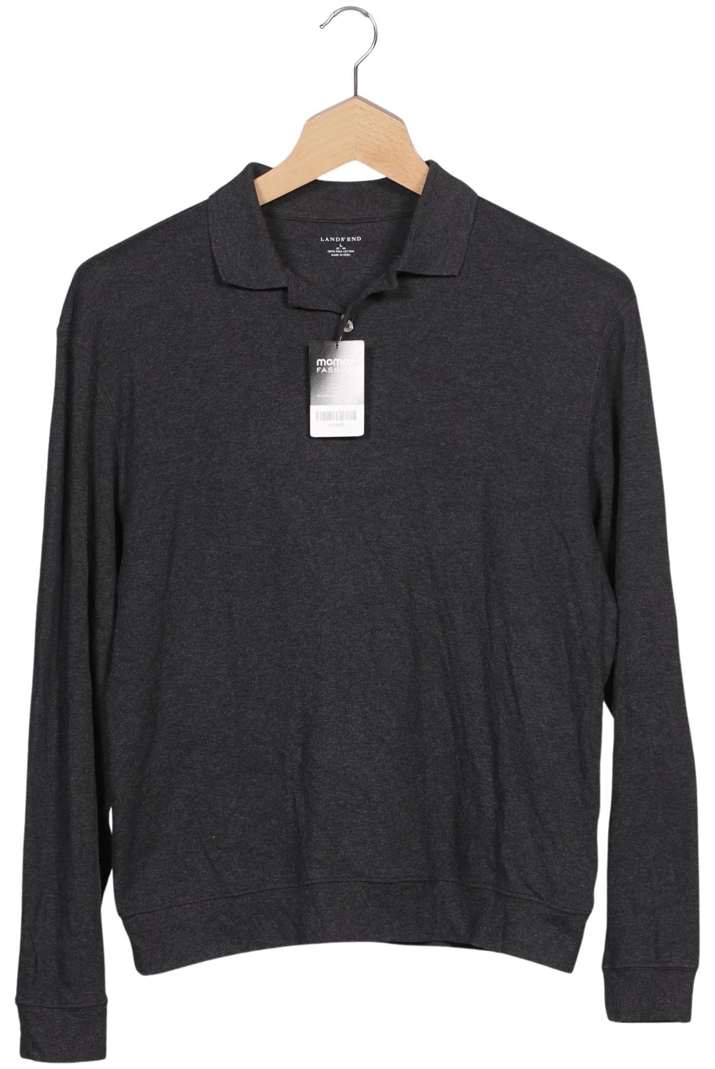 

Lands End Herren Poloshirt, grau, Gr. 52