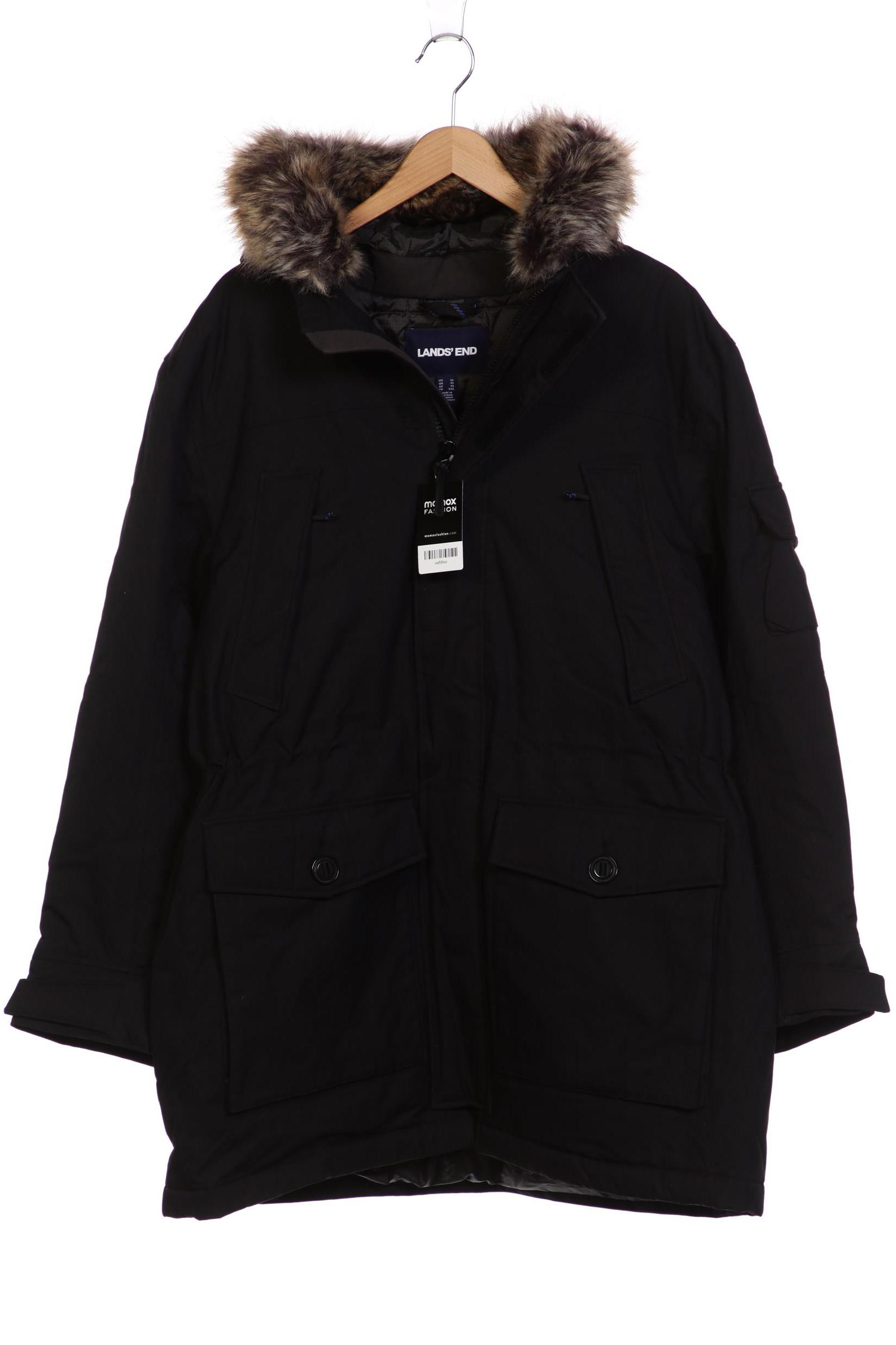 

Lands End Herren Mantel, schwarz, Gr. 54