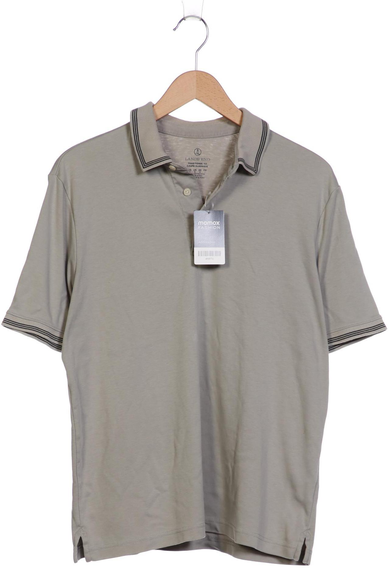 

Lands End Herren Poloshirt, grau, Gr. 48