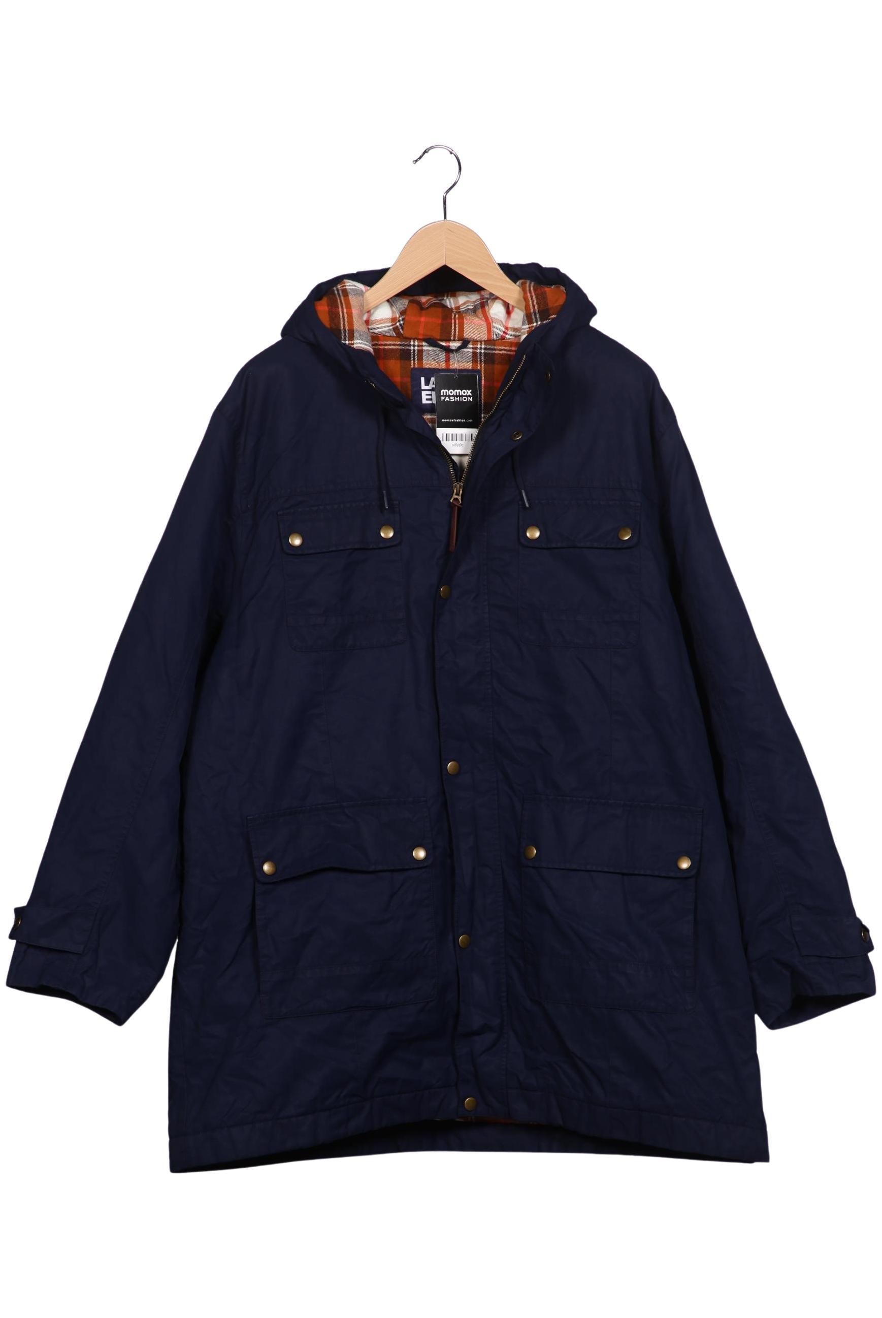 

Lands End Herren Mantel, marineblau, Gr. 56