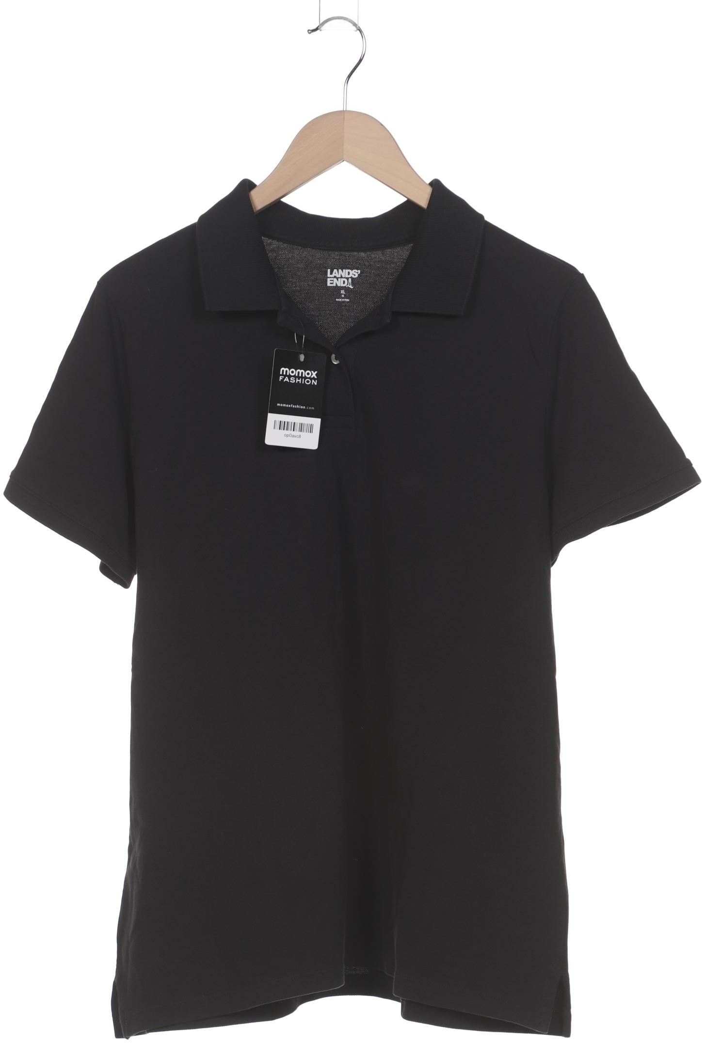 

Lands End Herren Poloshirt, schwarz, Gr. 54