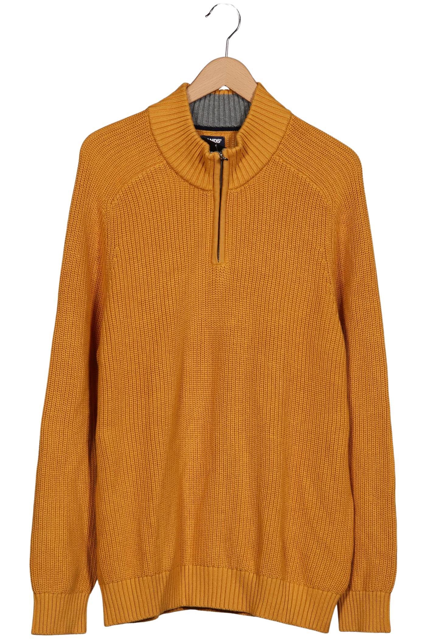 

Lands End Herren Pullover, gelb, Gr. 52