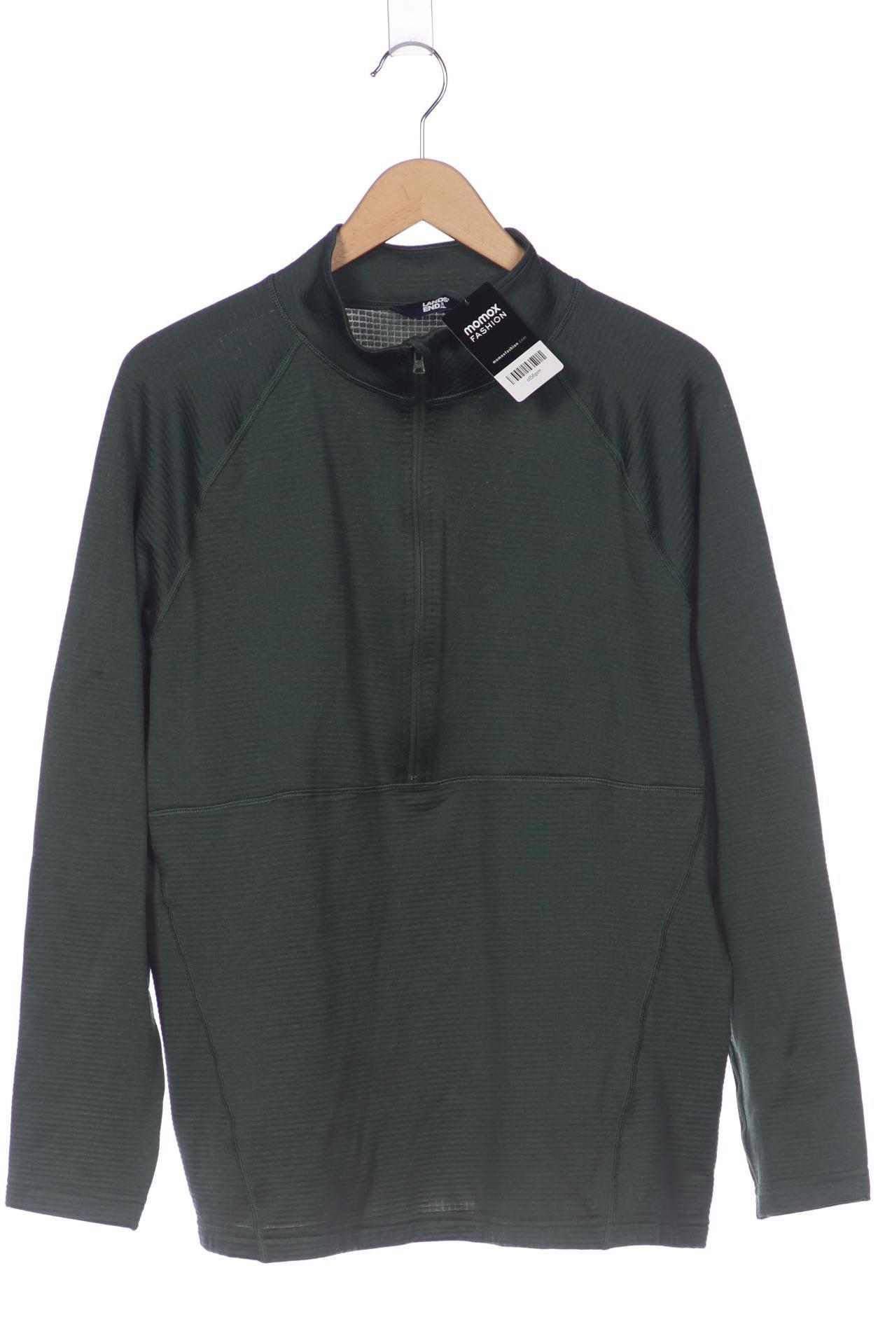 

Lands End Herren Sweatshirt, grün, Gr. 54