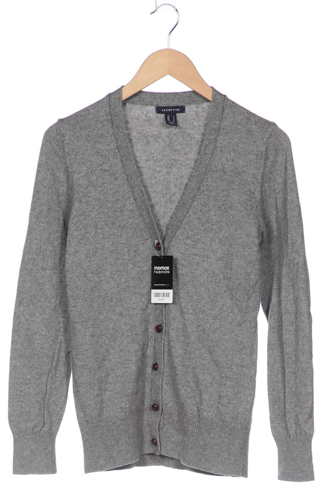 

Lands End Herren Strickjacke, grau