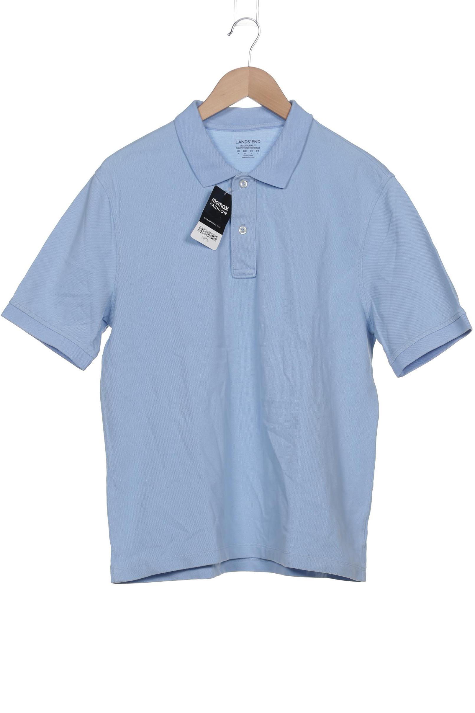 

Lands End Herren Poloshirt, hellblau, Gr. 48