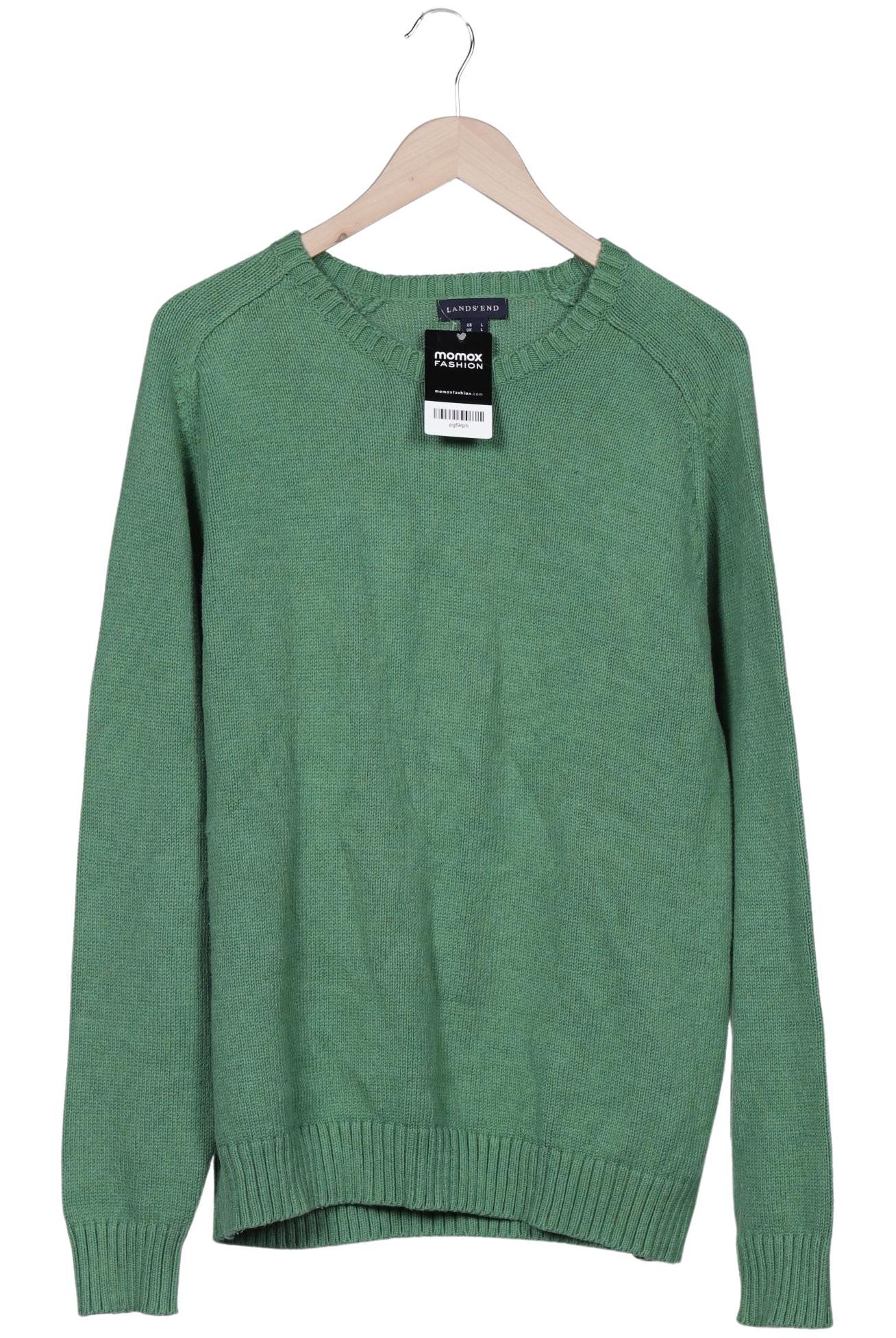 

Lands End Herren Pullover, grün, Gr. 52