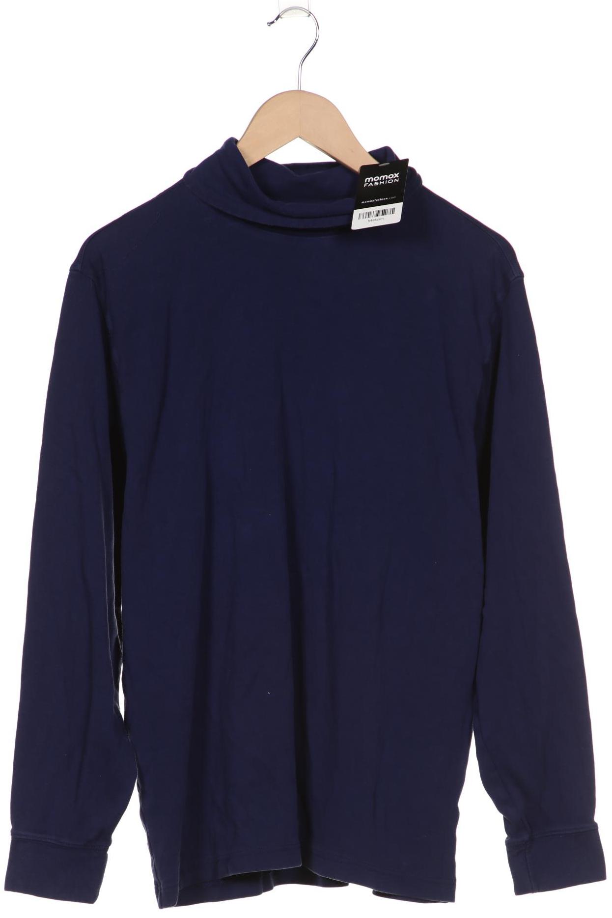 

Lands End Herren Langarmshirt, blau
